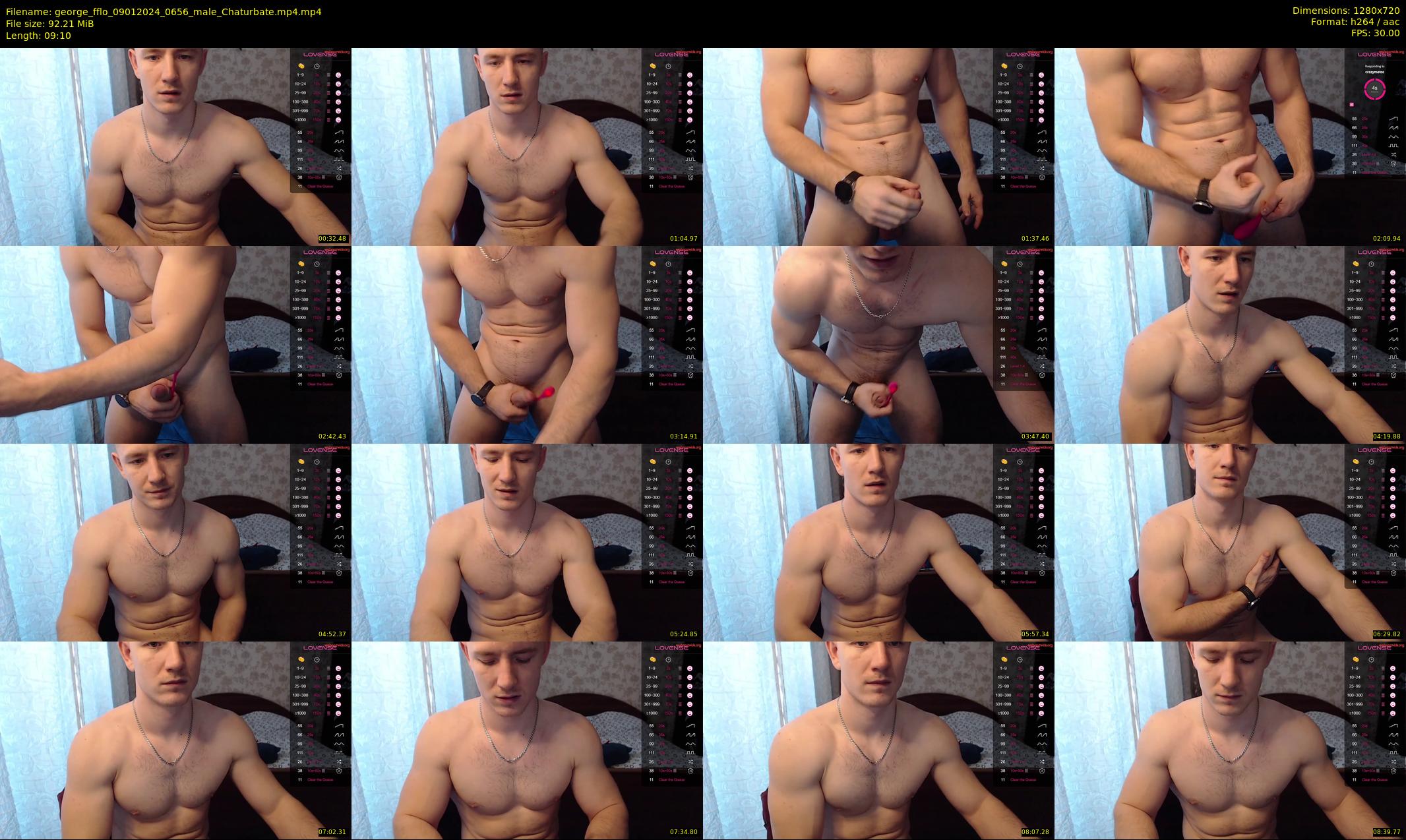 george_fflo — 10 minute Chaturbate male cam show recording, 720p, Jan 9, 2024