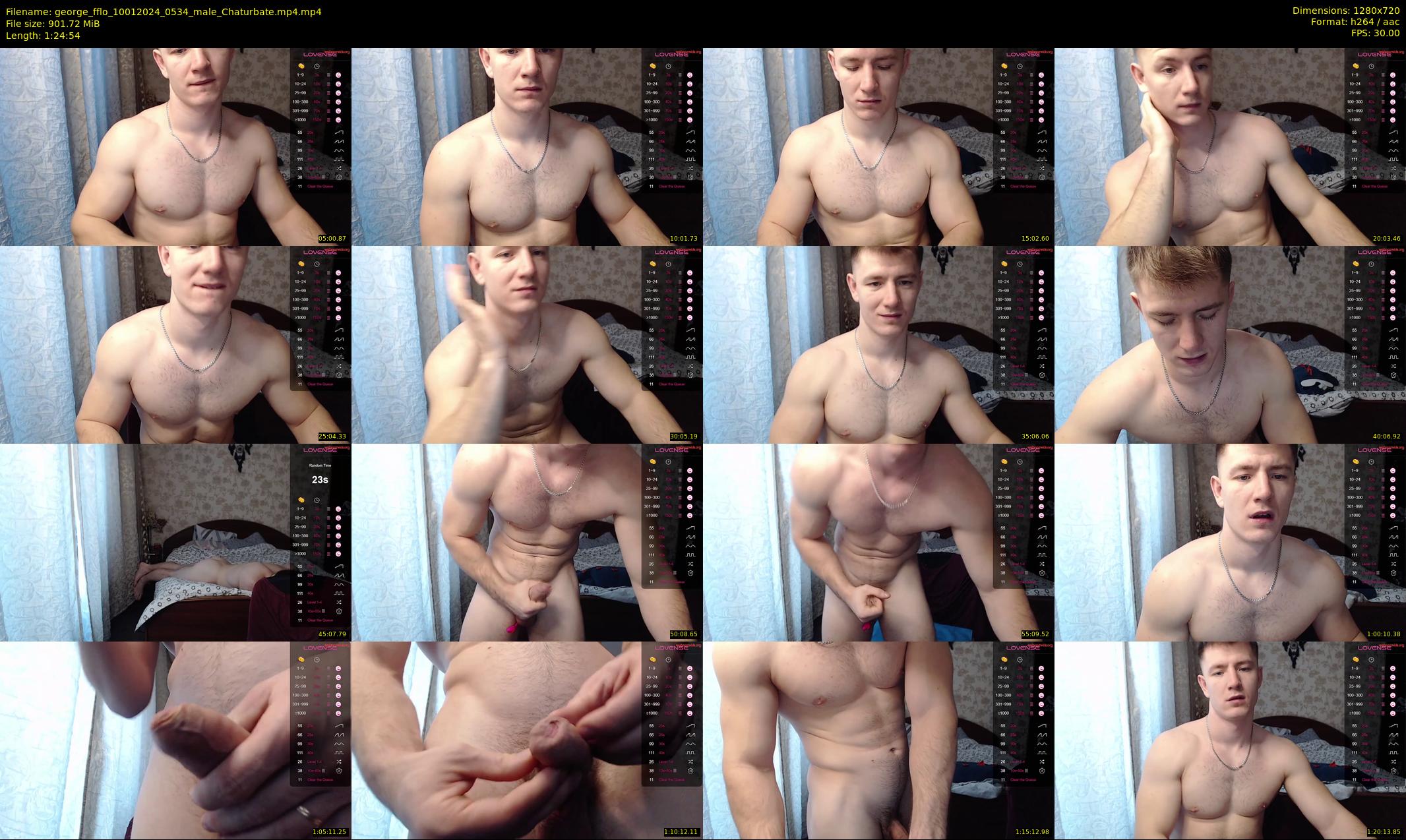 george_fflo — 85 minute Chaturbate male cam show recording, 720p, Jan 10, 2024