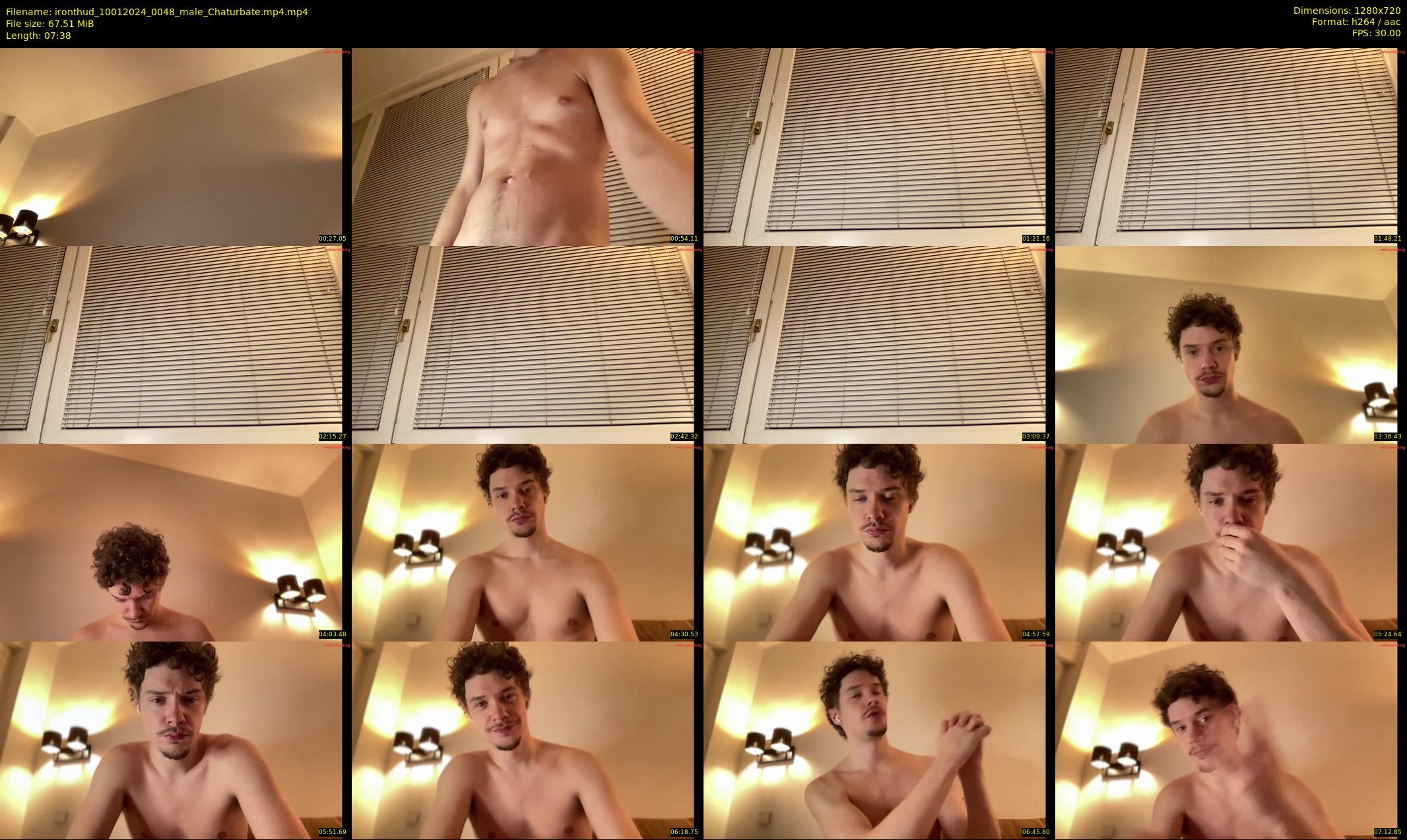 ironthud — 8 minute Chaturbate male cam show recording, 720p, Jan 10, 2024