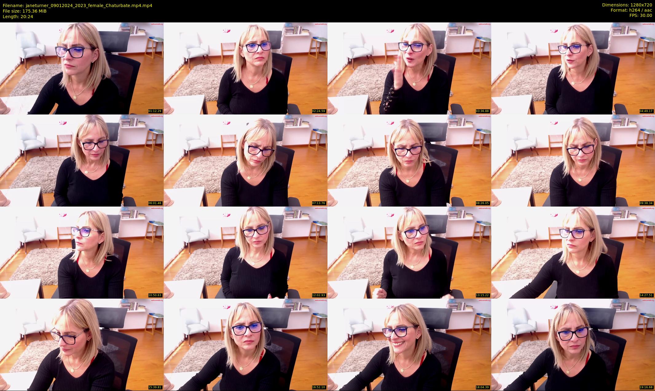 janeturner — 21 minute Chaturbate female cam show recording, 720p, Jan 9, 2024