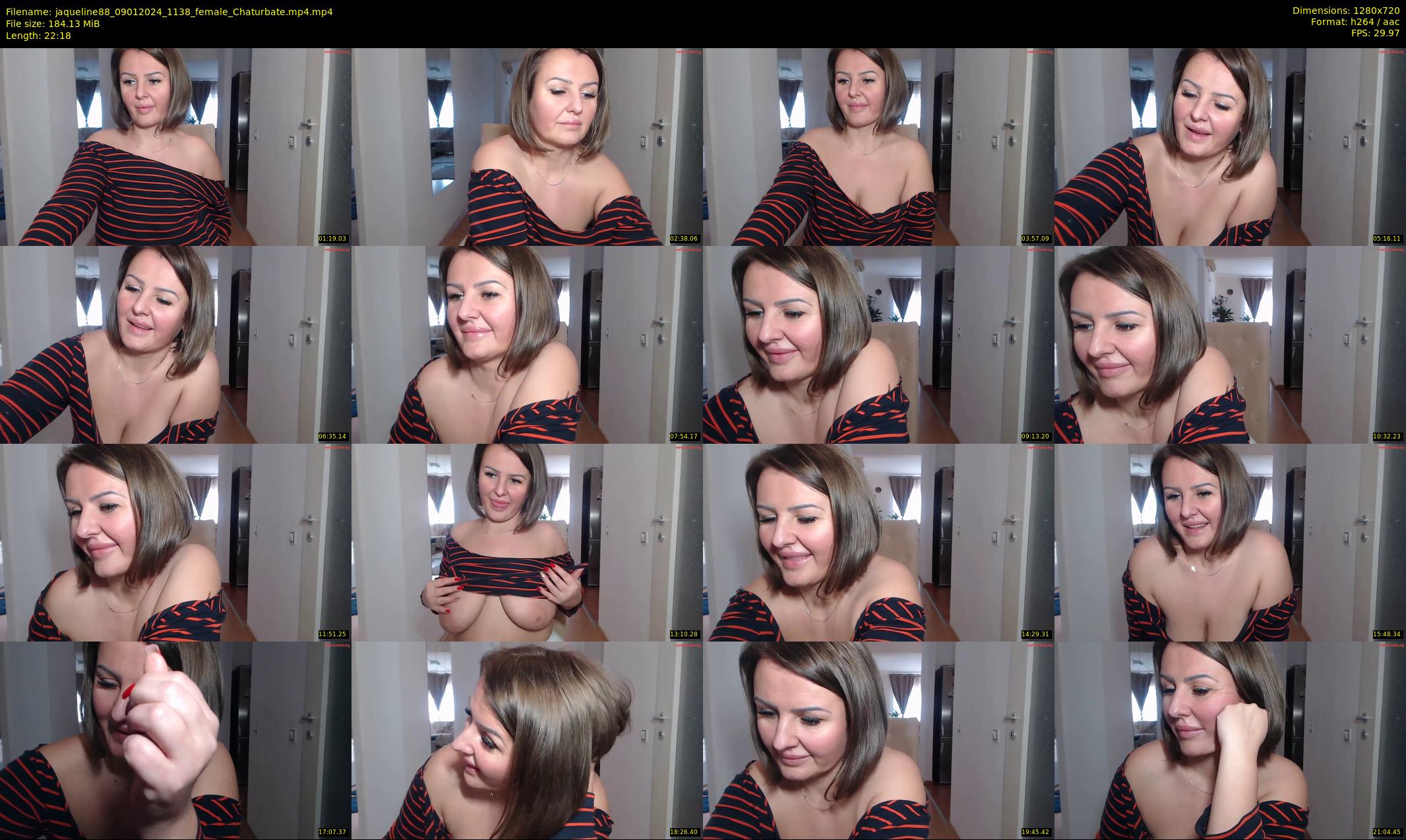 jaqueline88 — 23 minute Chaturbate female cam show recording, 720p, Jan 9, 2024