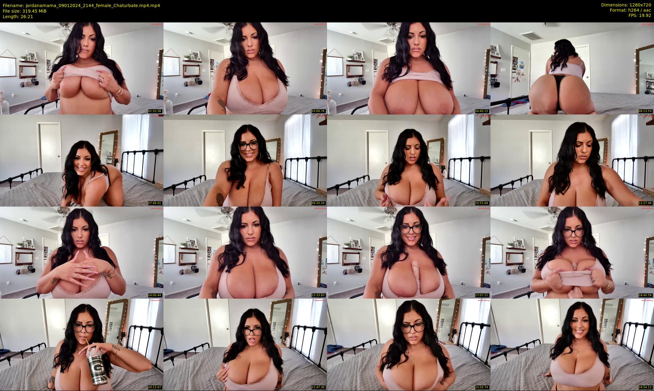 jordanamama — 27 minute Chaturbate couple cam show recording, 720p, Jan 9, 2024