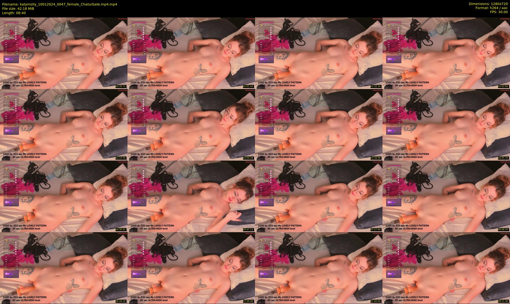 katymolly — 9 minute Chaturbate female cam show recording, 720p, Jan 10, 2024