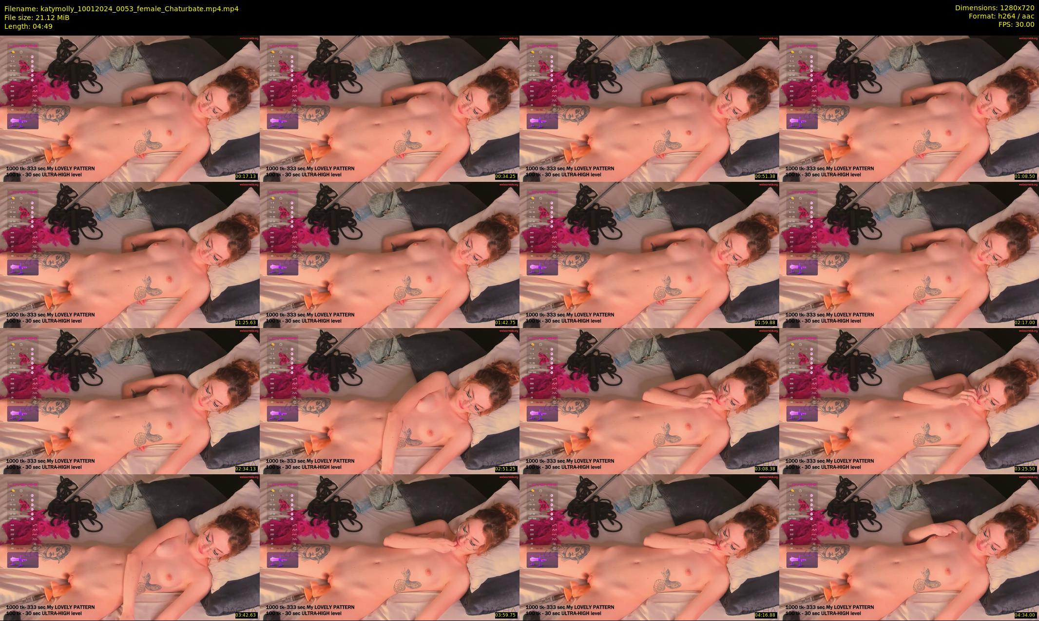 katymolly — 5 minute Chaturbate female cam show recording, 720p, Jan 10, 2024