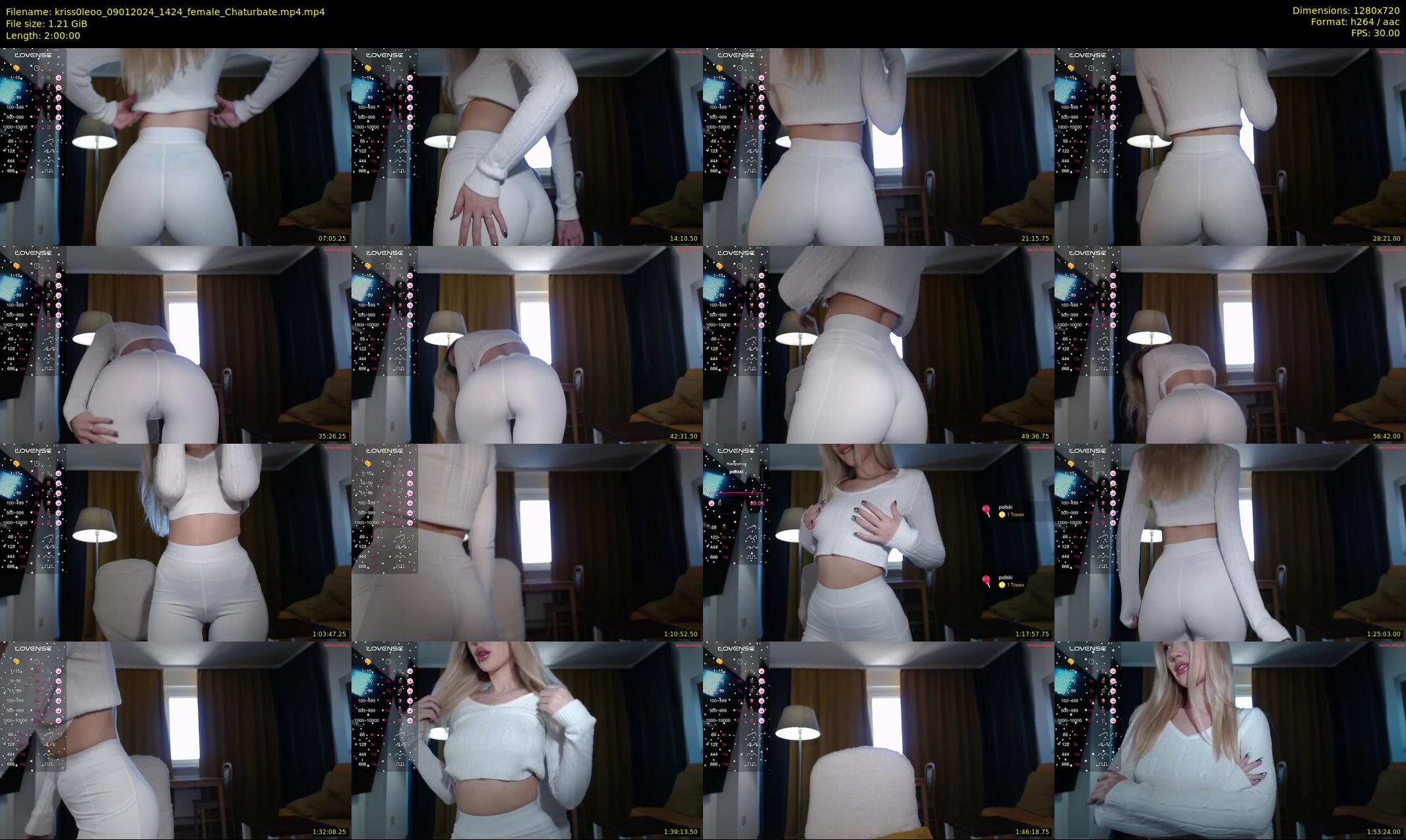 kriss0leoo — 120 minute Chaturbate couple cam show recording, 720p, Jan 9, 2024