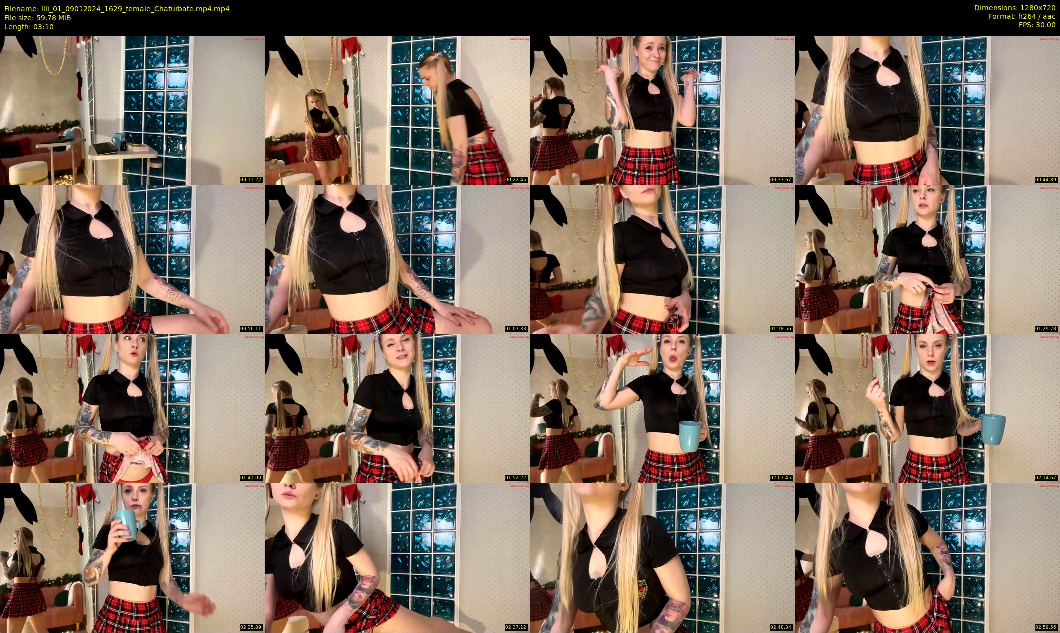 lili_01 — 4 minute Chaturbate female cam show recording, 720p, Jan 9, 2024
