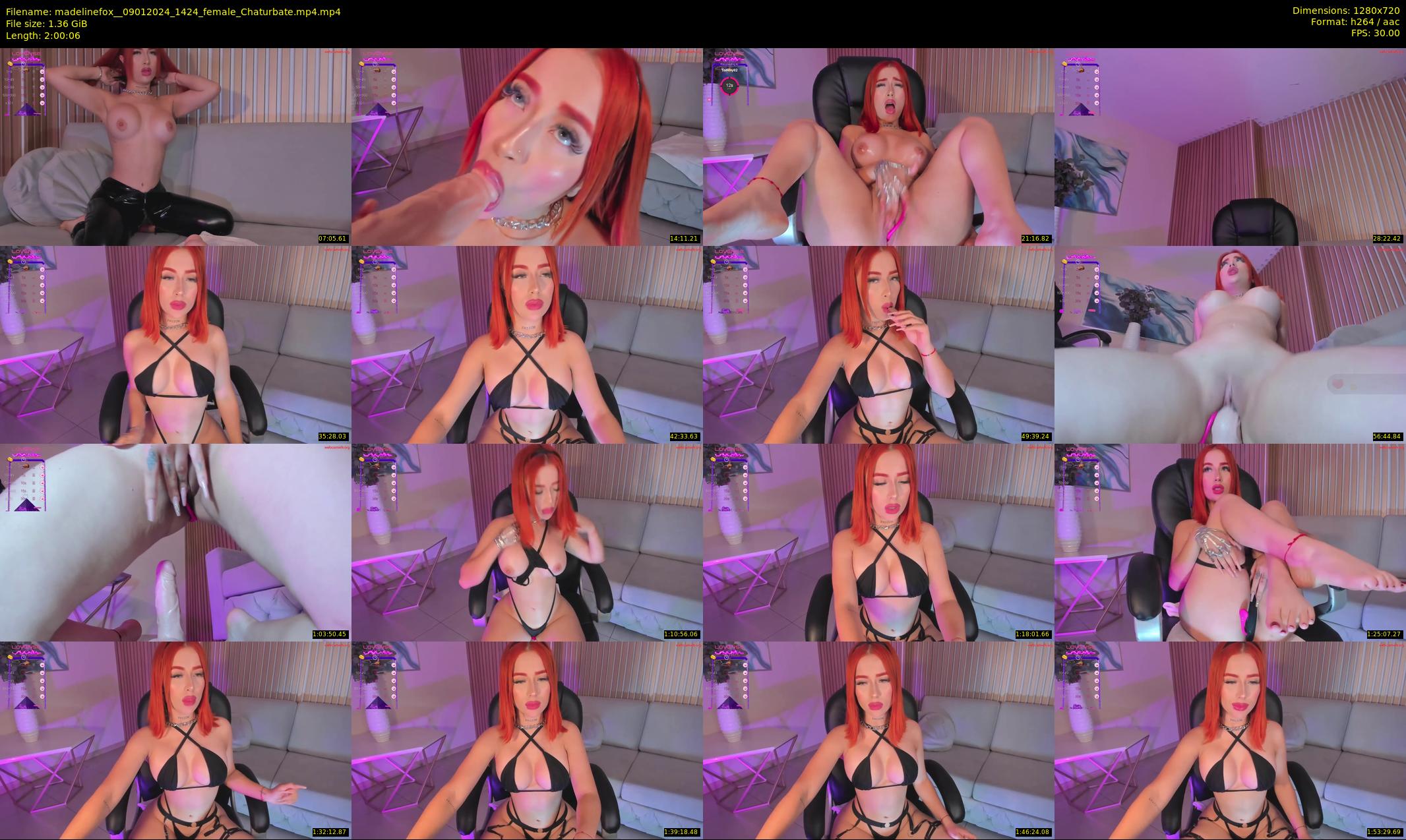 madelinefox_ — 121 minute Chaturbate female cam show recording, 720p, Jan 9, 2024