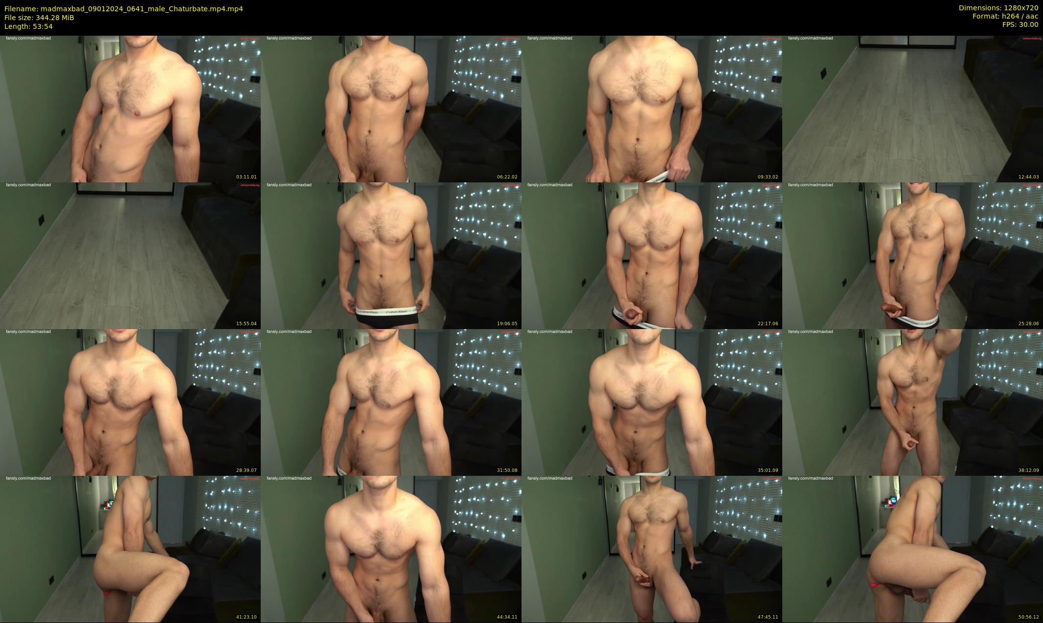 madmaxbad — 54 minute Chaturbate male cam show recording, 720p, Jan 9, 2024