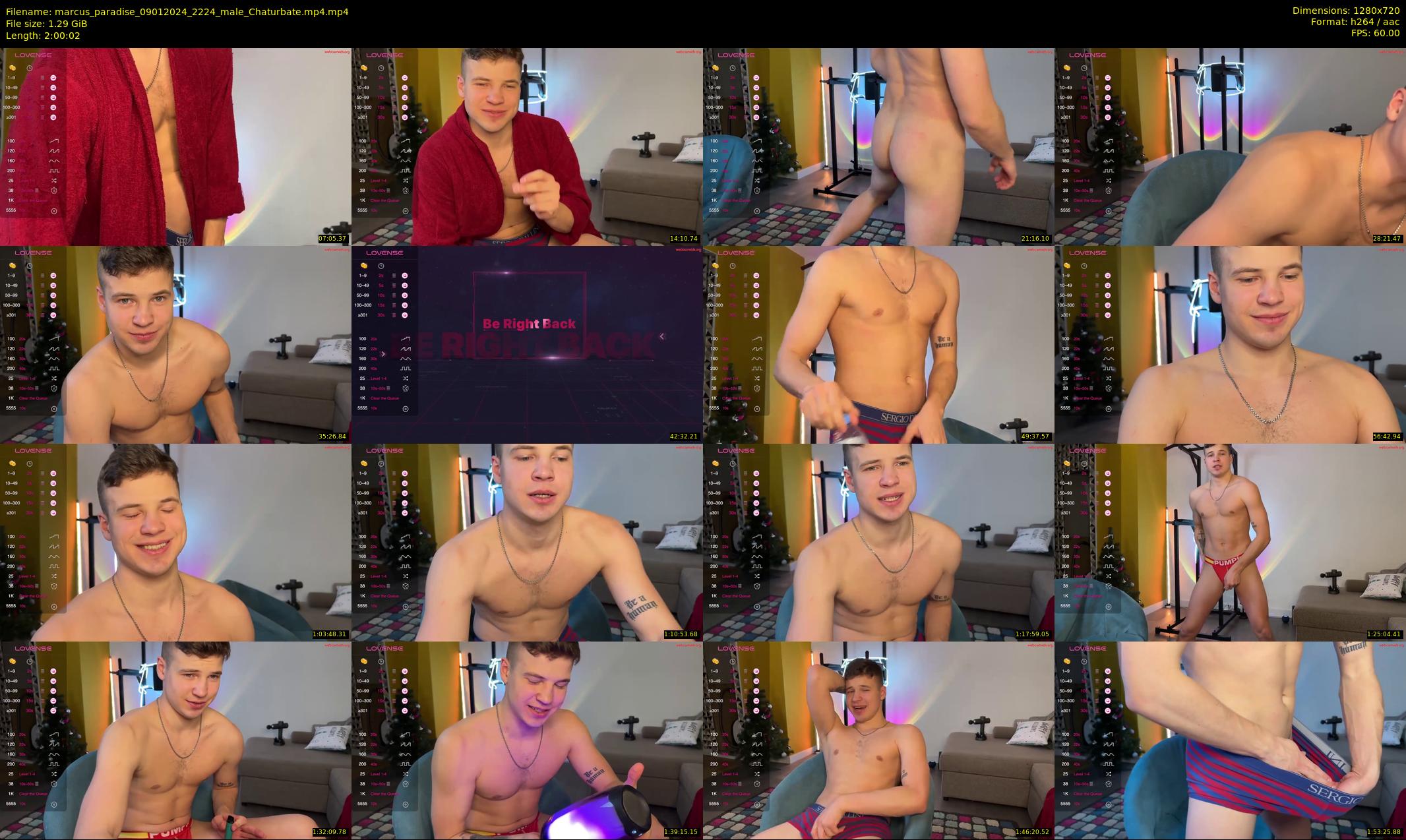 marcus_paradise — 121 minute Chaturbate male cam show recording, 720p, Jan 9, 2024