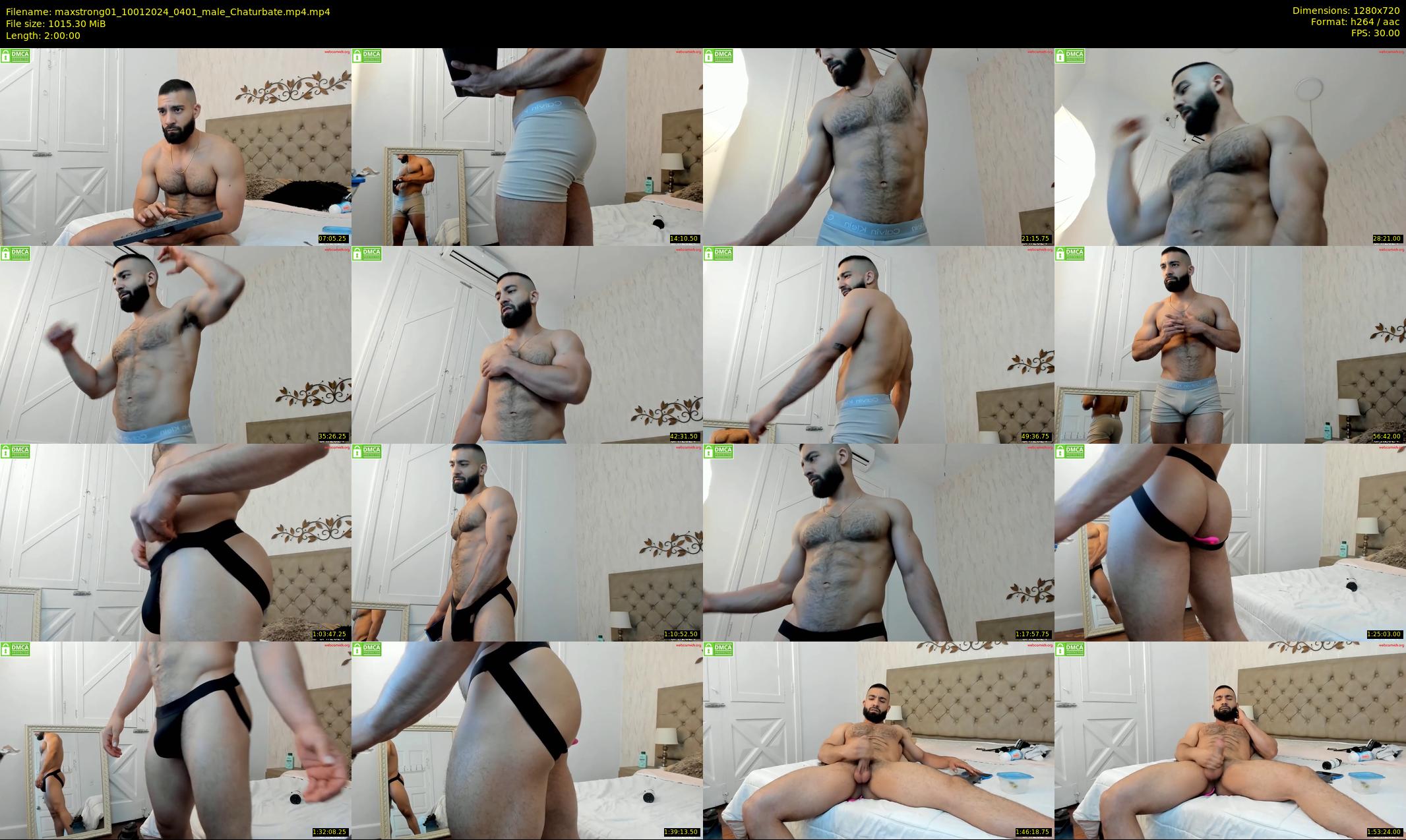maxstrong01 — 120 minute Chaturbate male cam show recording, 720p, Jan 10, 2024