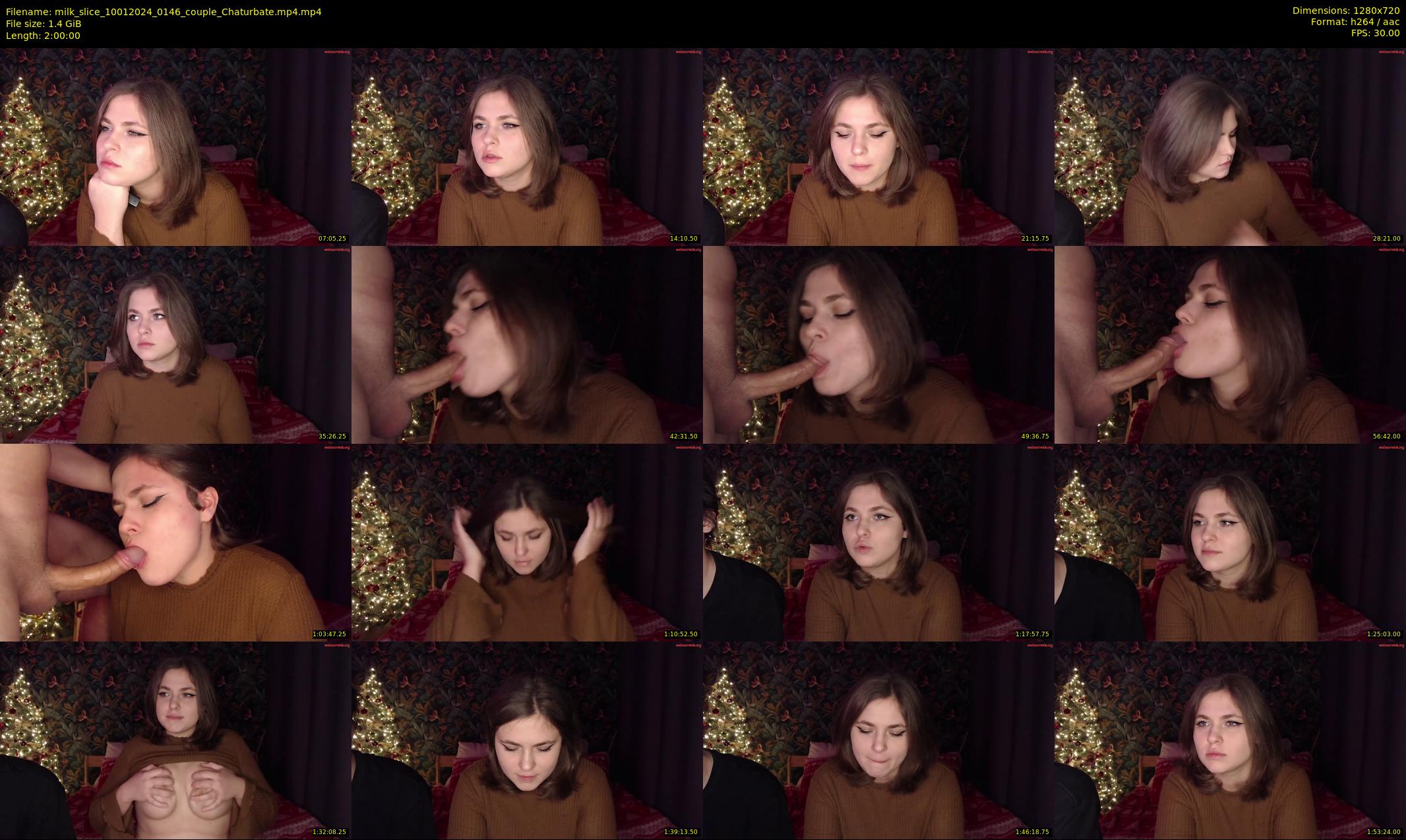 milk_slice — 120 minute Chaturbate couple cam show recording, 720p, Jan 10, 2024