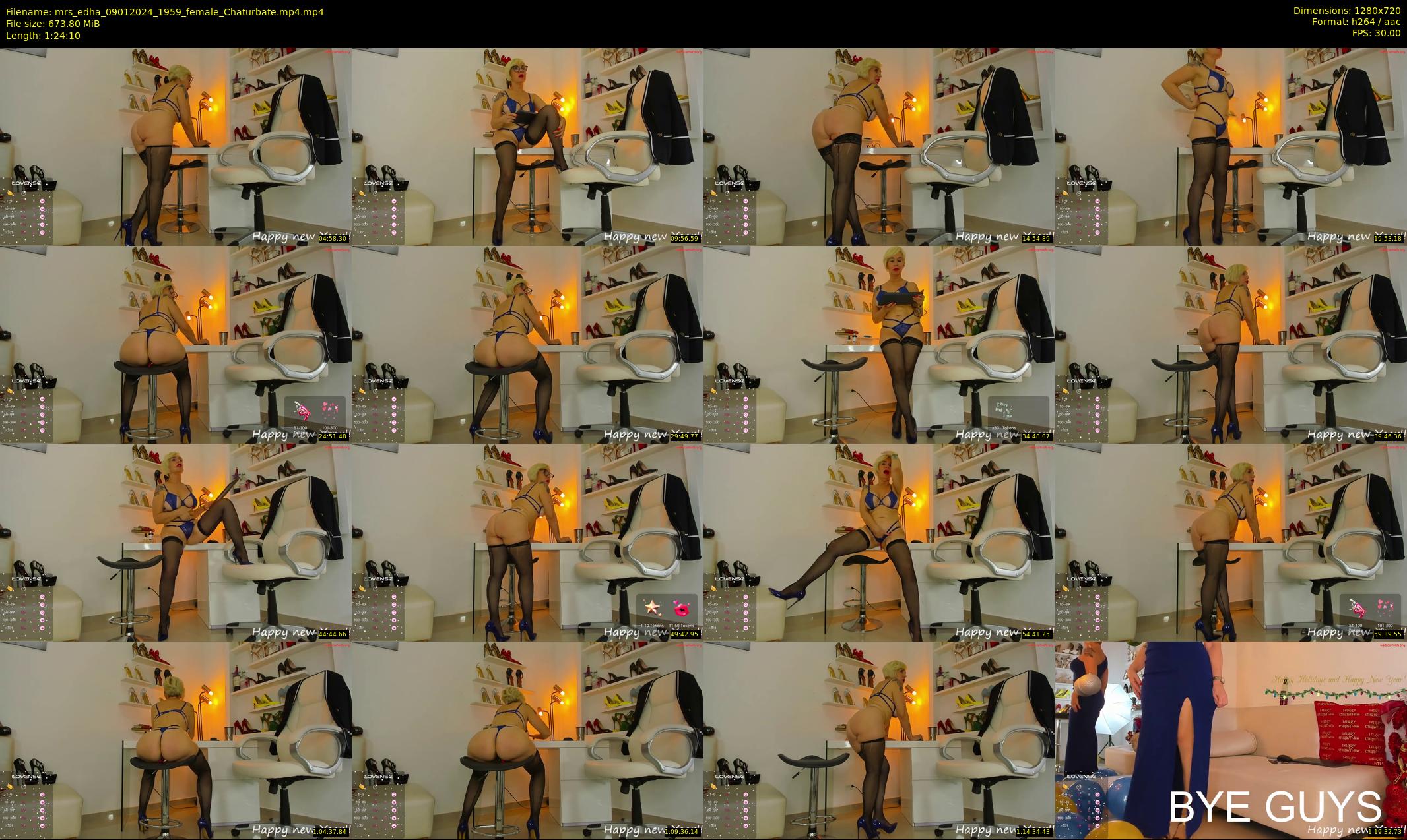 mrs_edha — 85 minute Chaturbate female cam show recording, 720p, Jan 9, 2024
