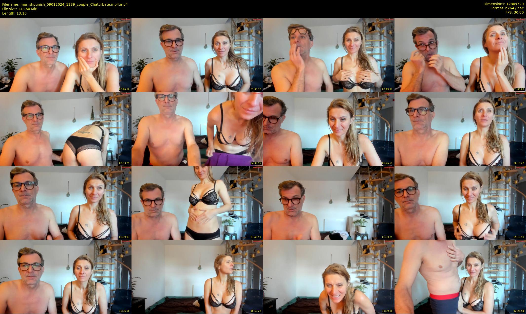 munishpunish — 14 minute Chaturbate couple cam show recording, 720p, Jan 9, 2024