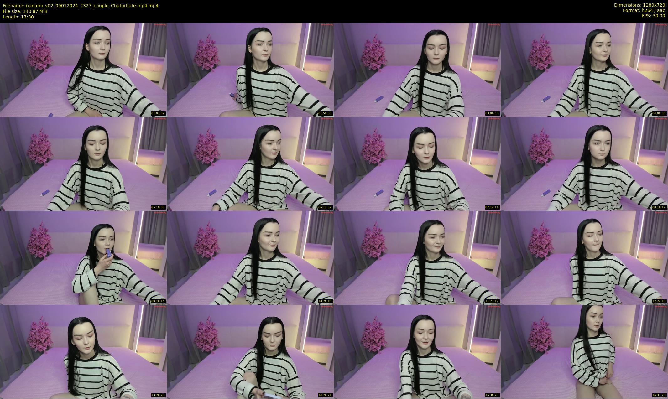 nanami_v02 — 18 minute Chaturbate couple cam show recording, 720p, Jan 9, 2024