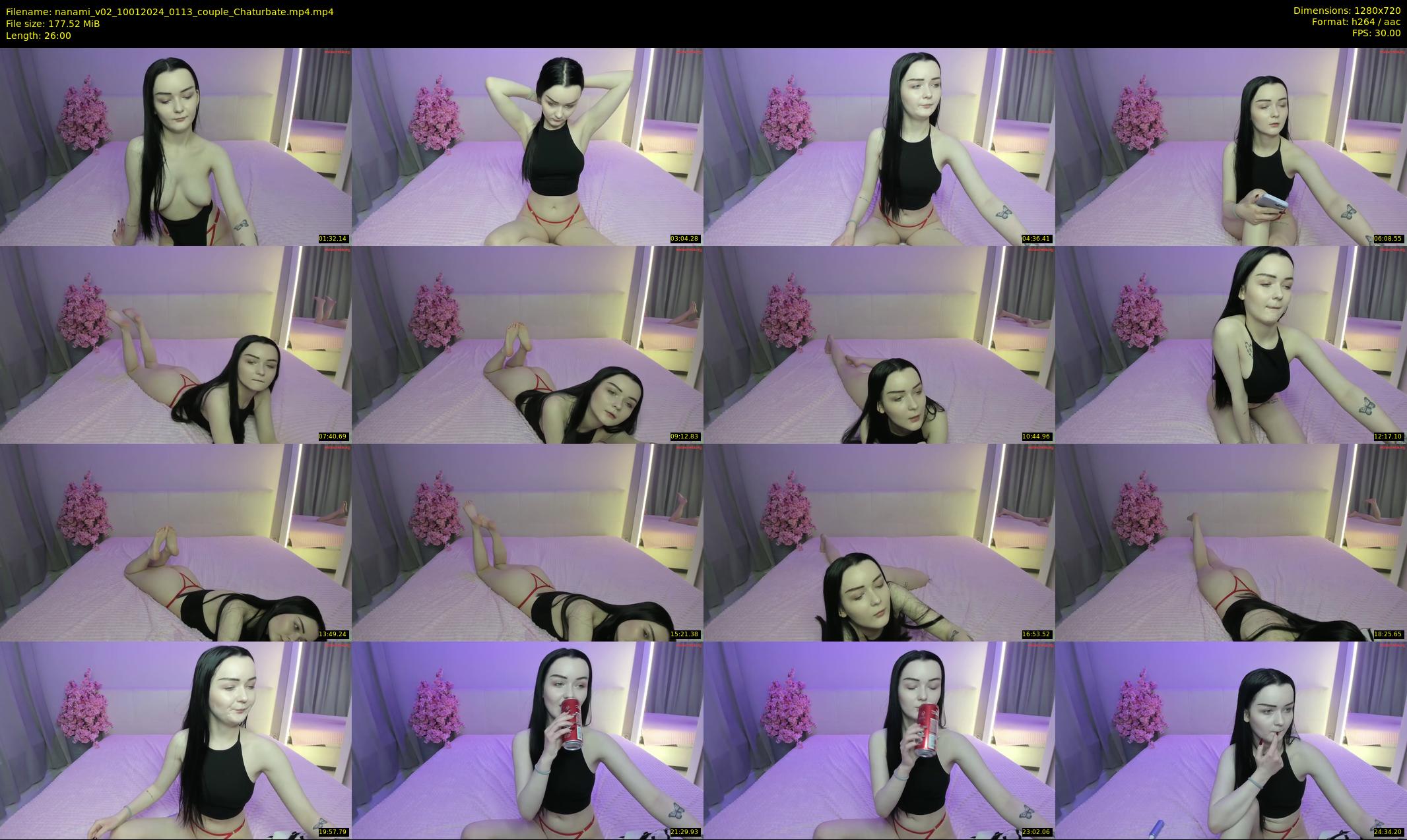nanami_v02 — 26 minute Chaturbate couple cam show recording, 720p, Jan 10, 2024