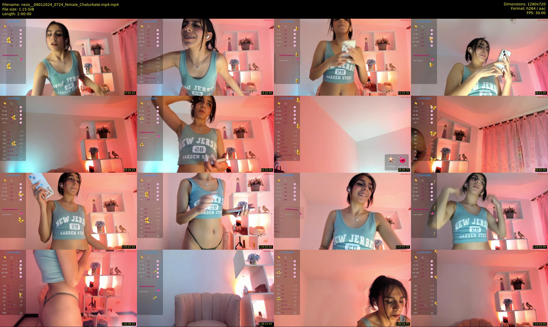 nezo_ — 120 minute Chaturbate female cam show recording, 720p, Jan 9, 2024