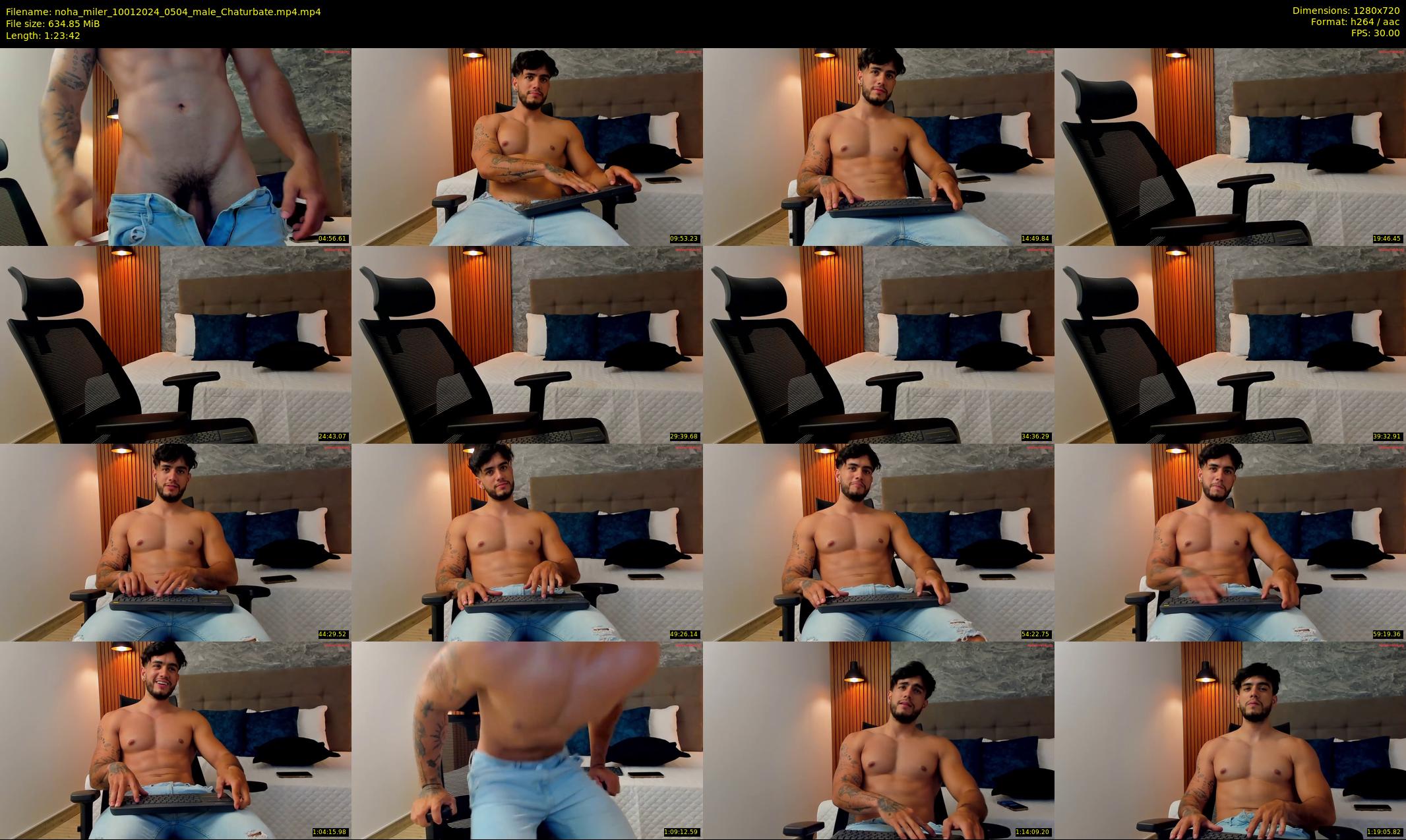 noha_miler — 84 minute Chaturbate male cam show recording, 720p, Jan 10, 2024