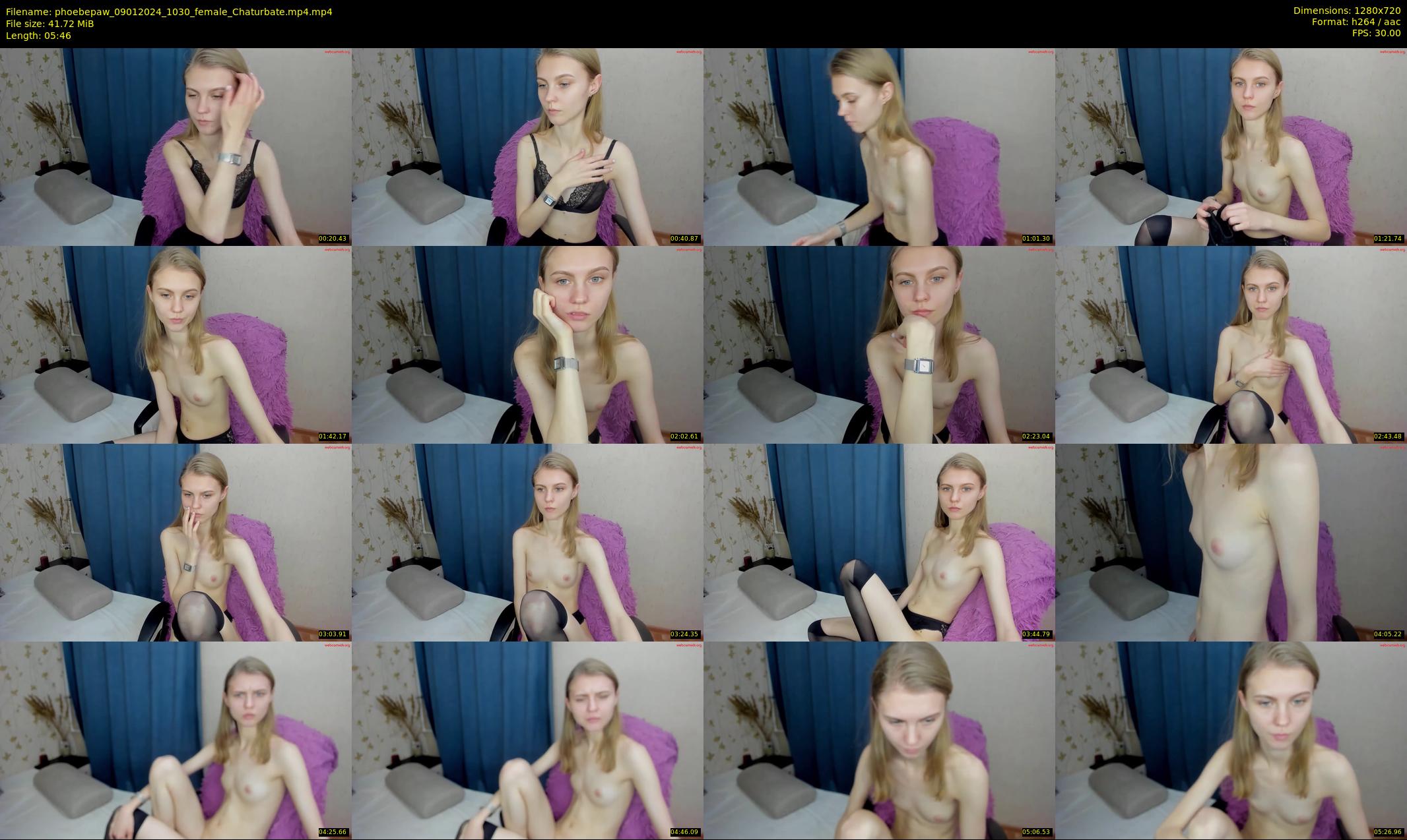phoebepaw — 6 minute Chaturbate female cam show recording, 720p, Jan 9, 2024