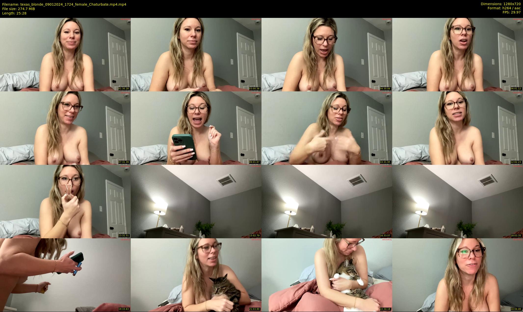 texas_blonde — 26 minute Chaturbate female cam show recording, 720p, Jan 9, 2024