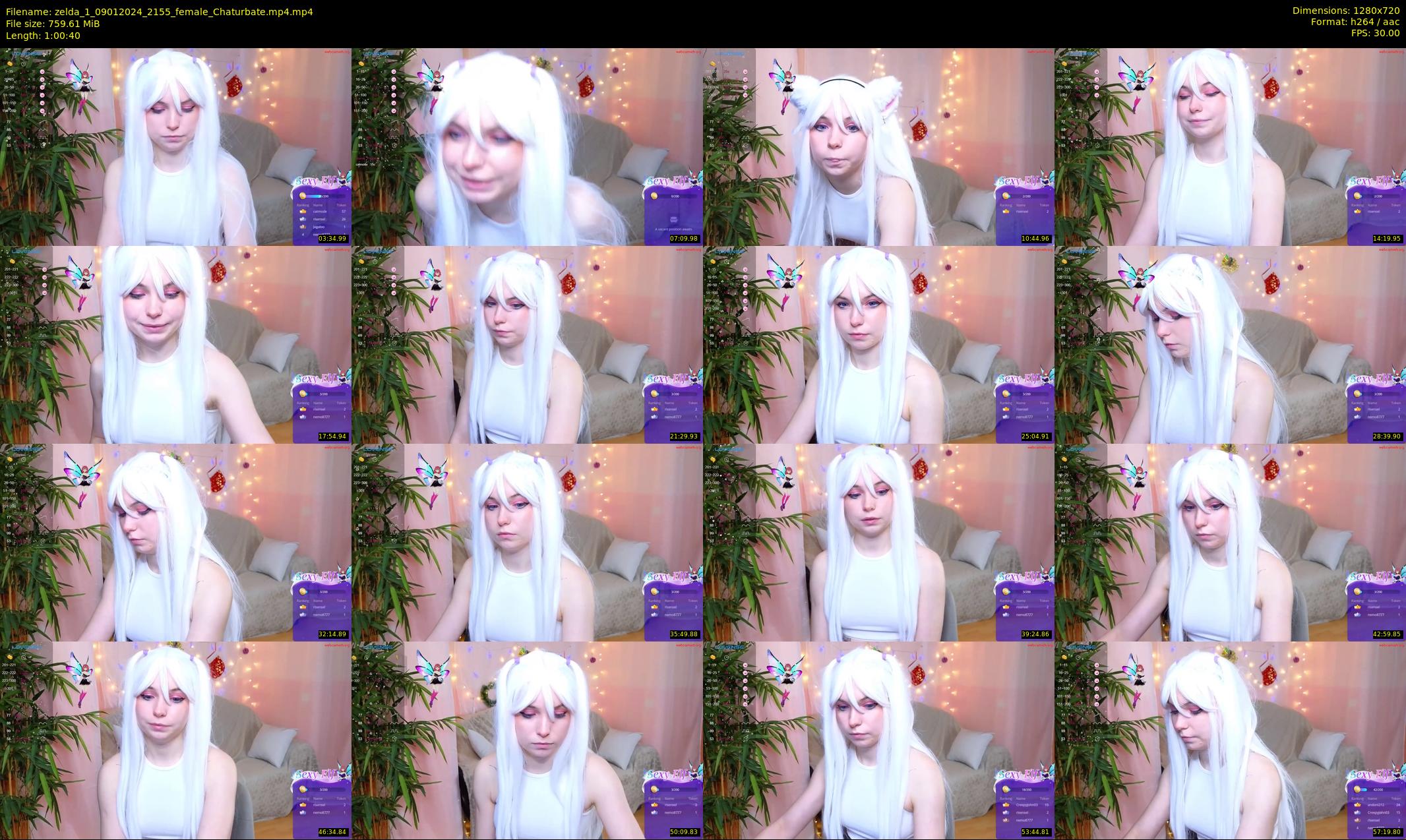 zelda_1 — 61 minute Chaturbate female cam show recording, 720p, Jan 9, 2024