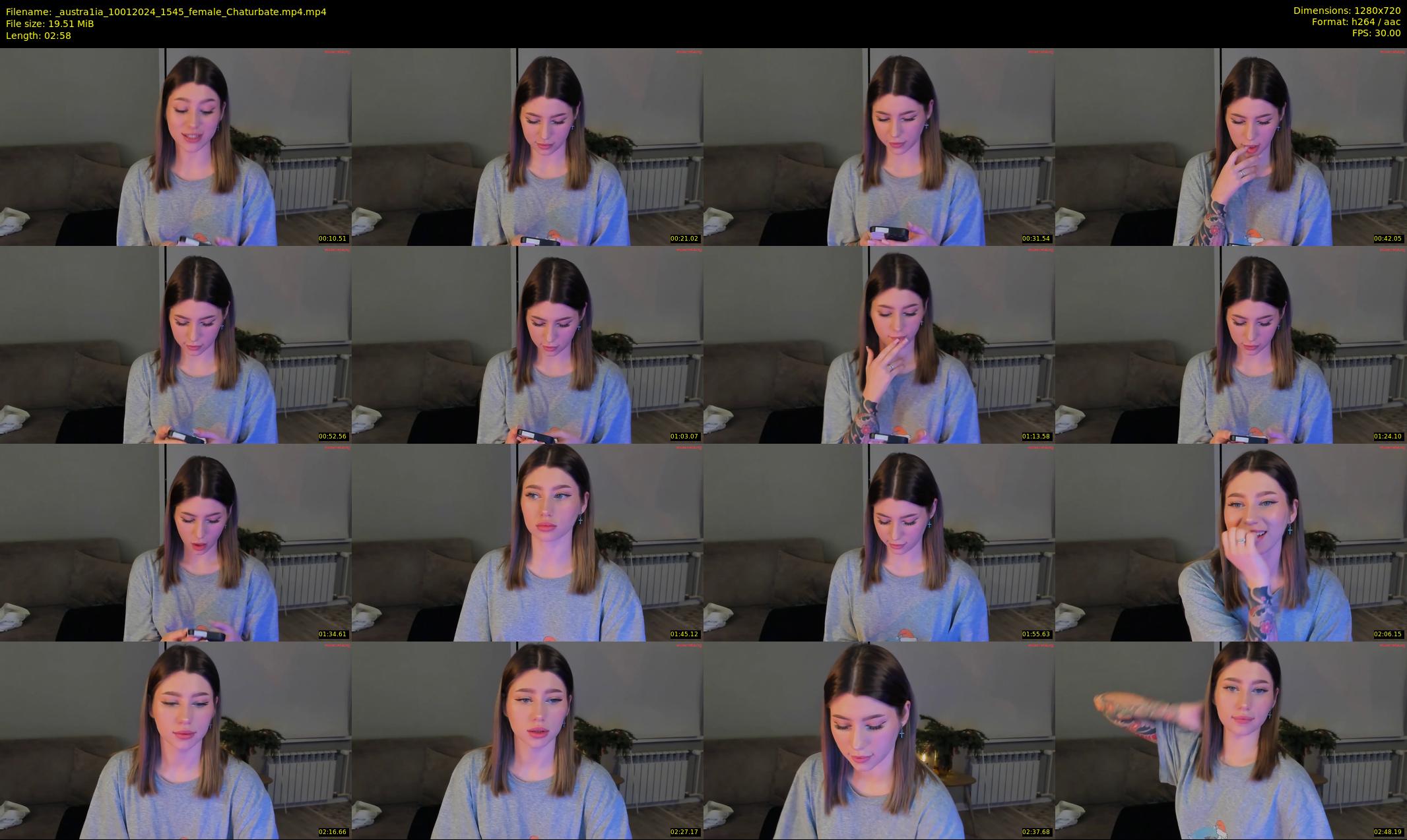 _austra1ia — 3 minute Chaturbate female cam show recording, 720p, Jan 10, 2024