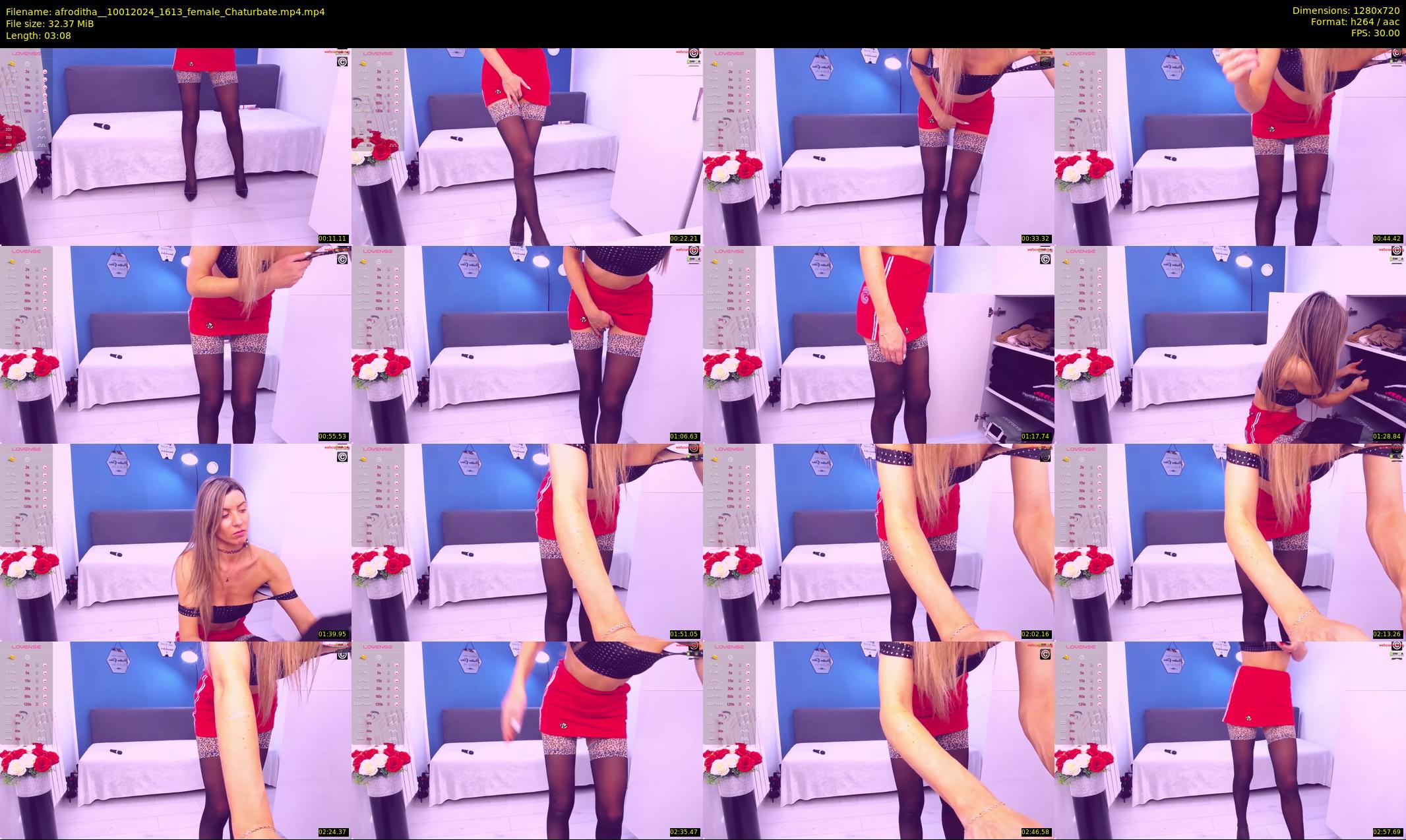 afroditha_ — 4 minute Chaturbate female cam show recording, 720p, Jan 10, 2024