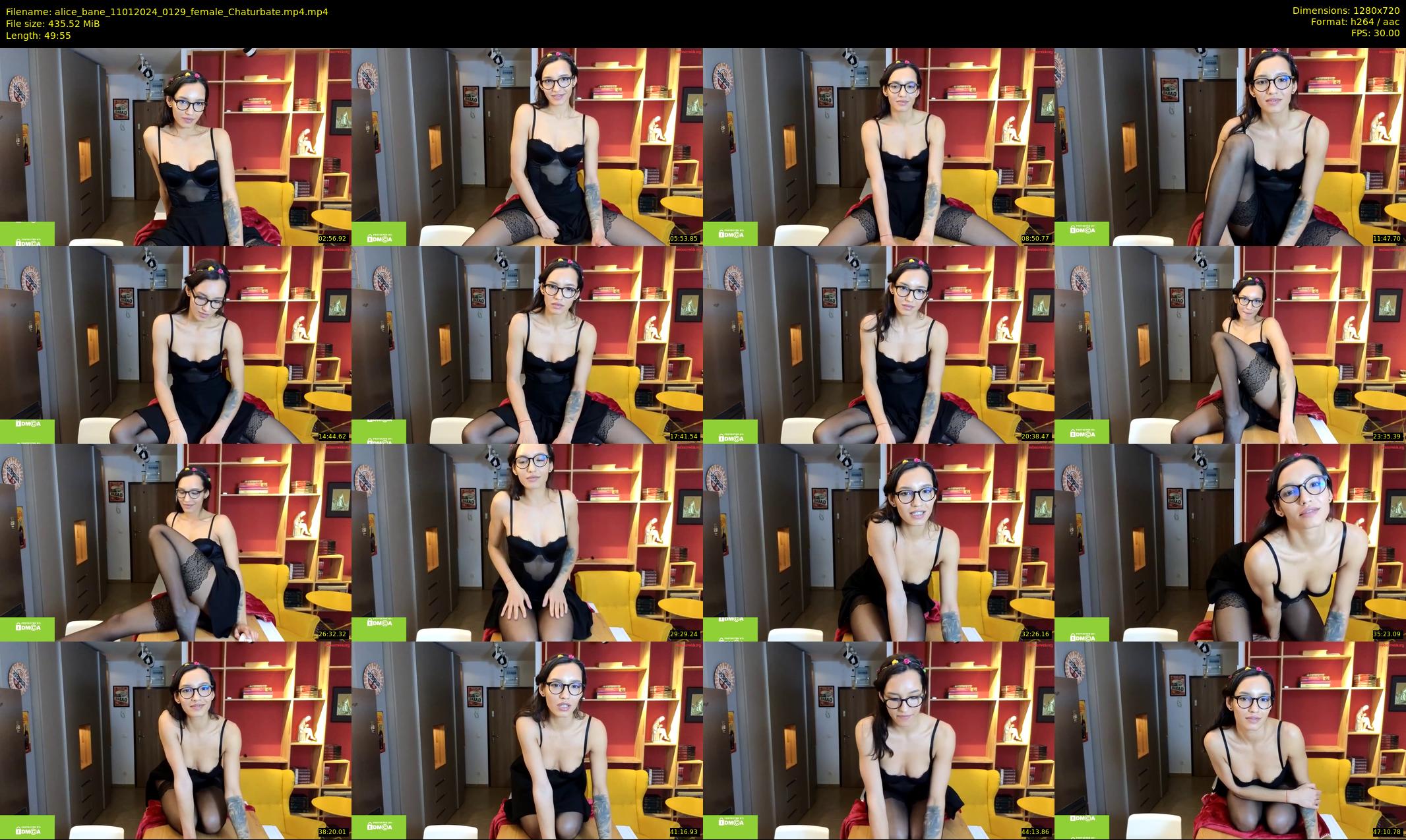 alice_bane — 50 minute Chaturbate female cam show recording, 720p, Jan 11, 2024