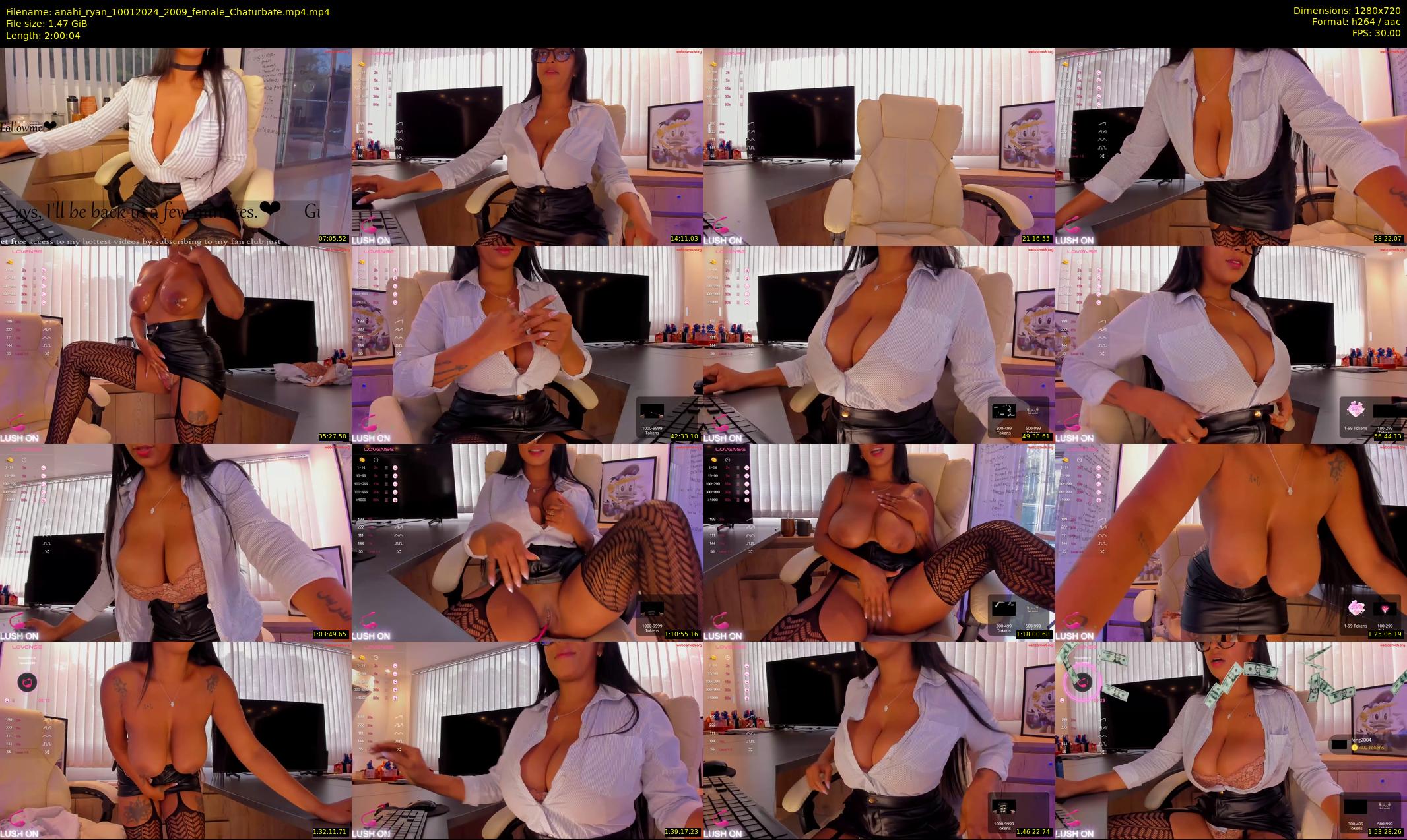 anahi_ryan — 121 minute Chaturbate female cam show recording, 720p, Jan 10, 2024