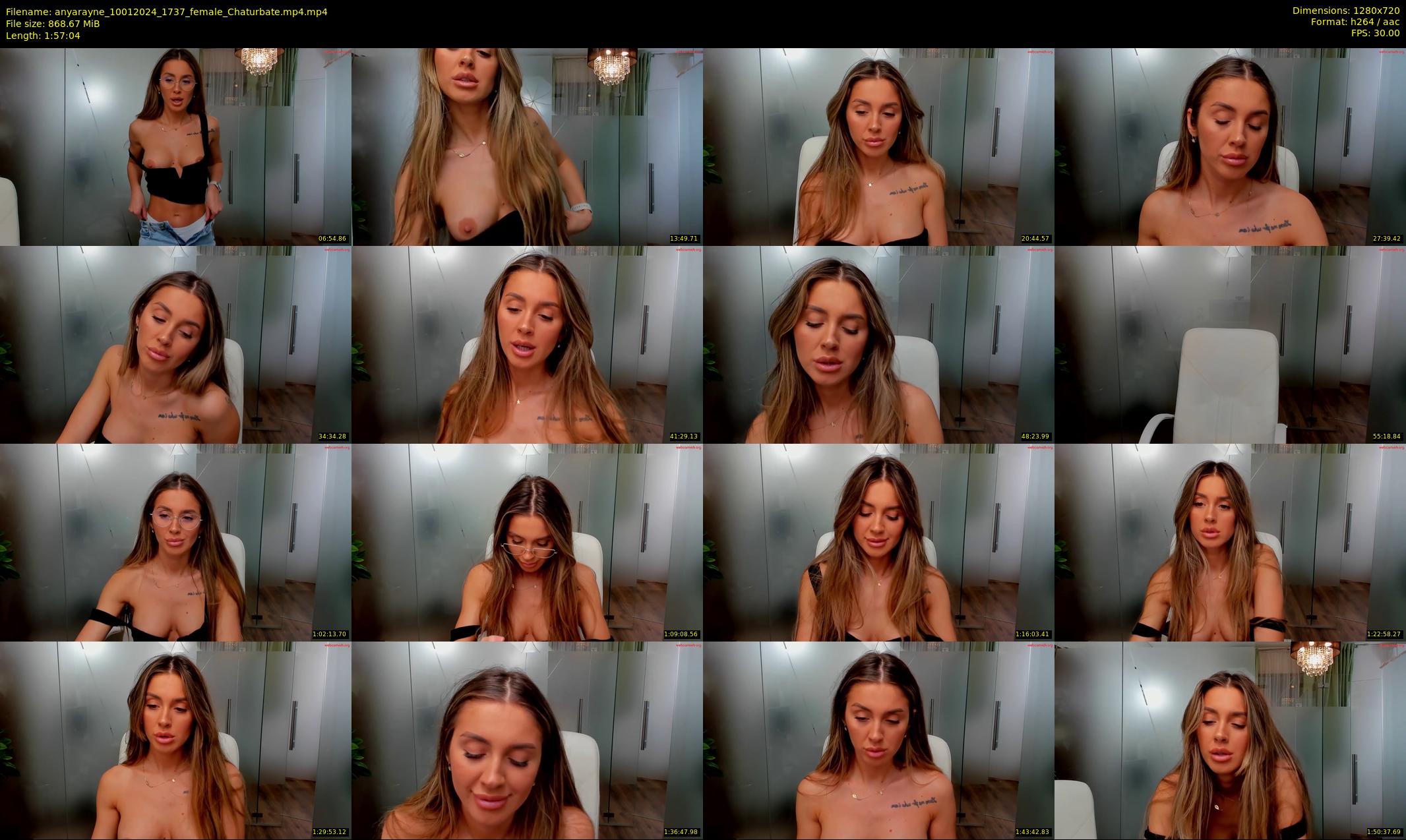 anyarayne — 118 minute Chaturbate female cam show recording, 720p, Jan 10, 2024