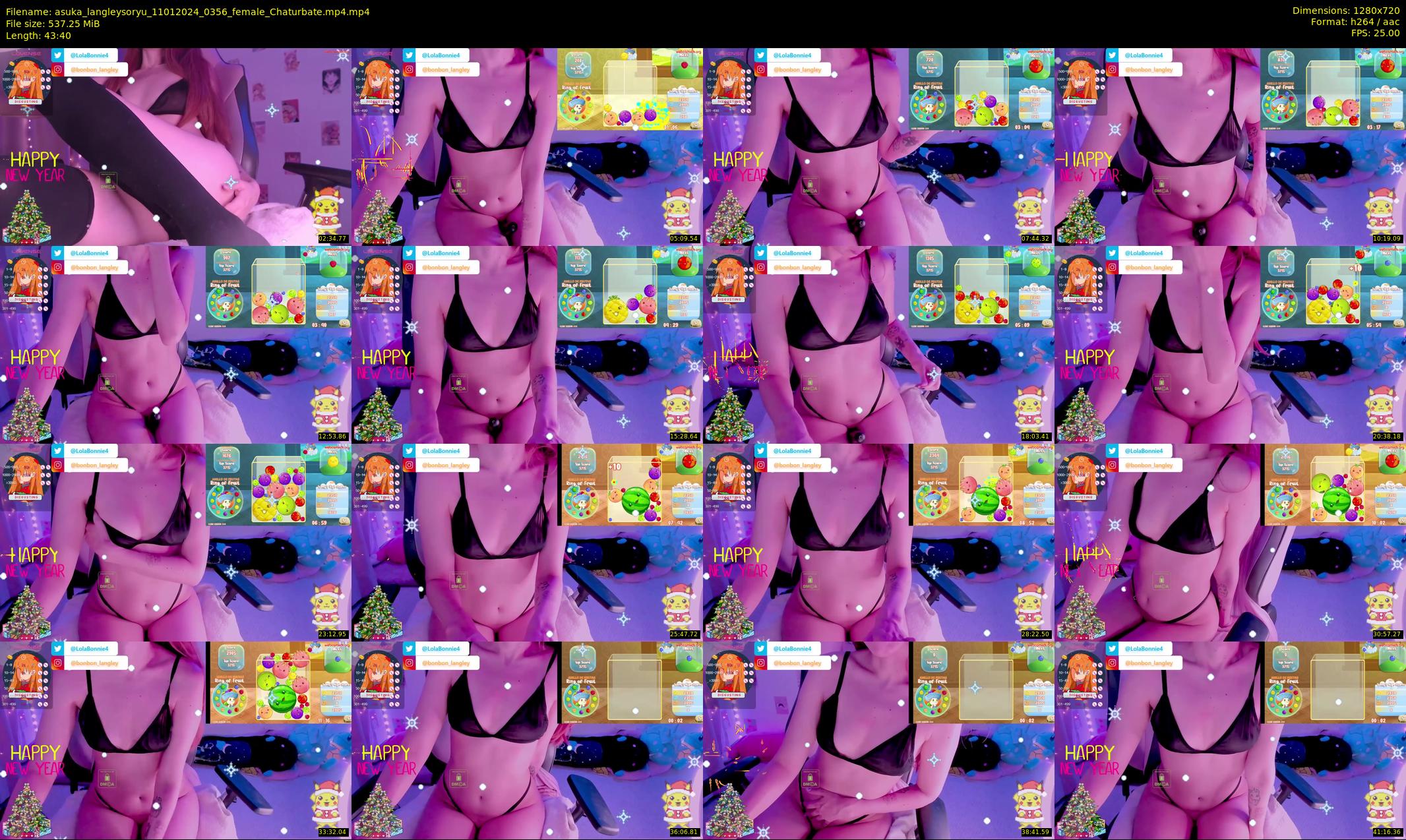 asuka_langleysoryu — 44 minute Chaturbate female cam show recording, 720p, Jan 11, 2024