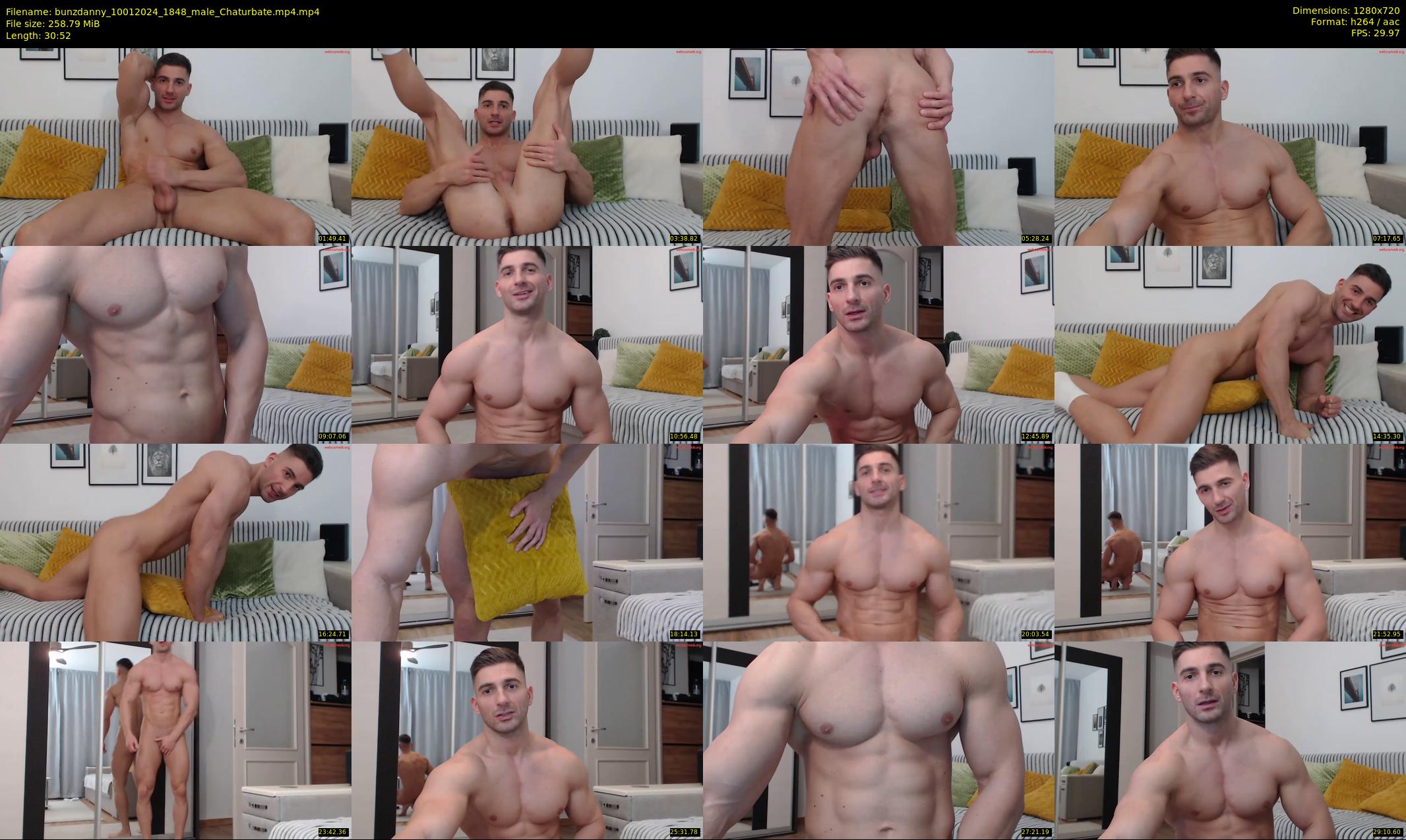 bunzdanny — 31 minute Chaturbate male cam show recording, 720p, Jan 10, 2024