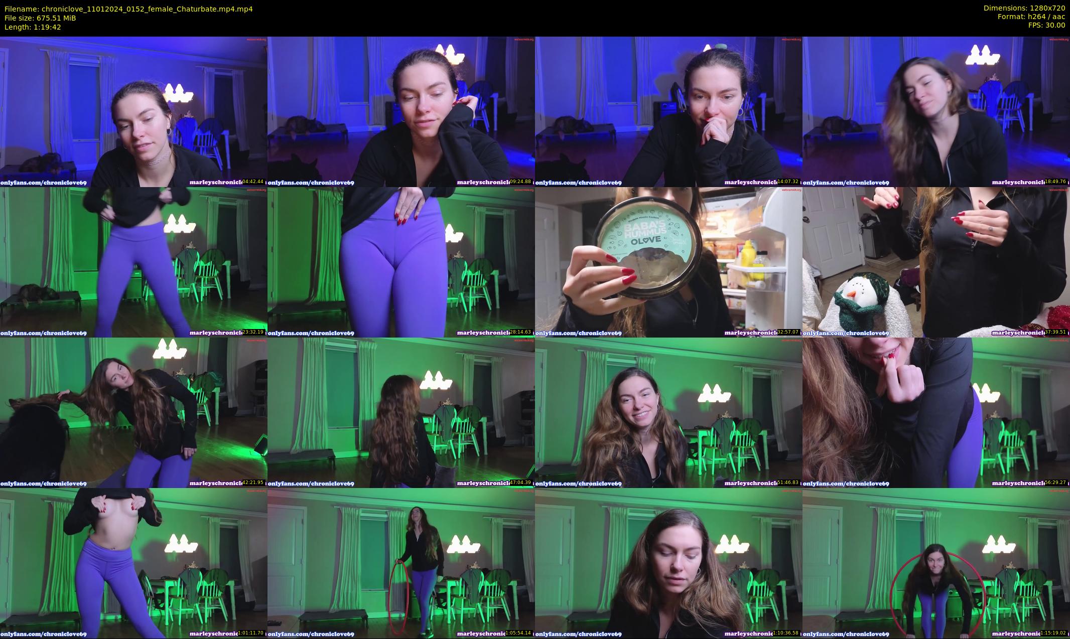 chroniclove — 80 minute Chaturbate female cam show recording, 720p, Jan 11, 2024