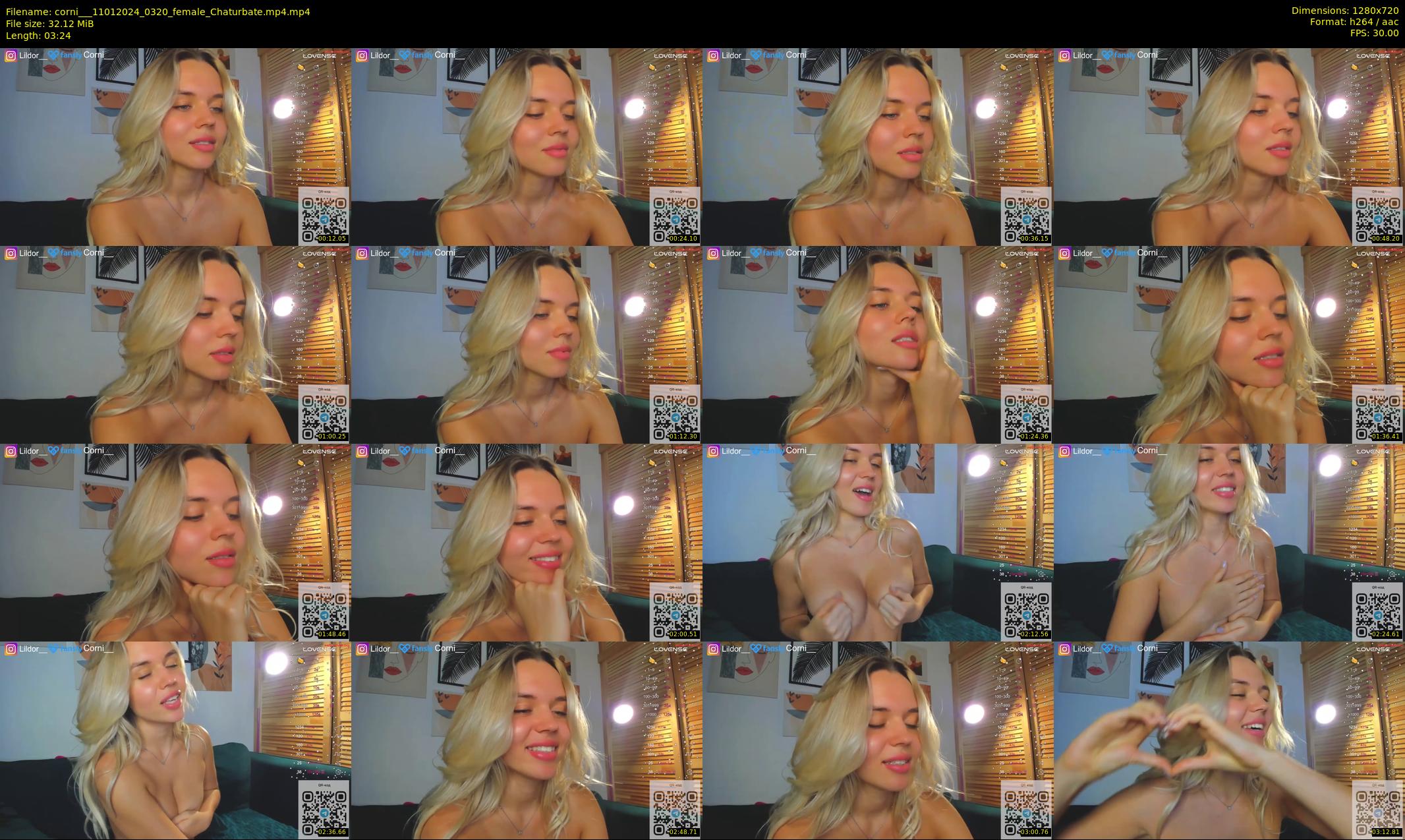 corni__ — 4 minute Chaturbate female cam show recording, 720p, Jan 11, 2024