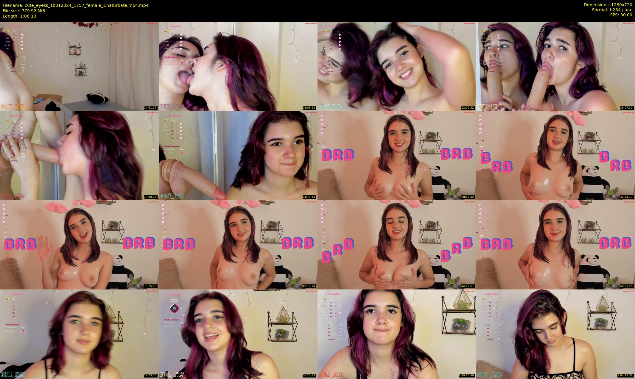 cute_eyess — 69 minute Chaturbate female cam show recording, 720p, Jan 10, 2024