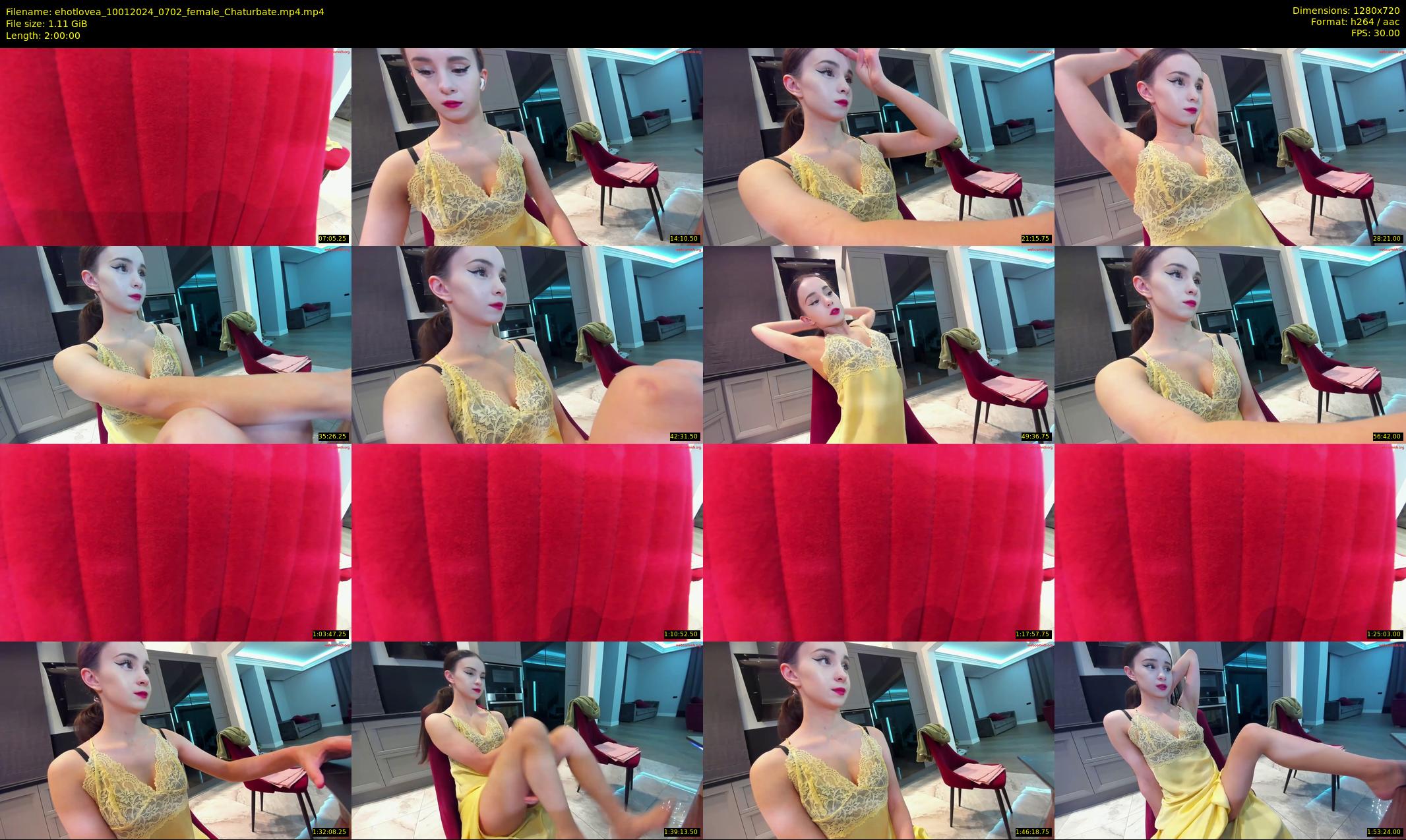 ehotlovea — 120 minute Chaturbate female cam show recording, 720p, Jan 10, 2024