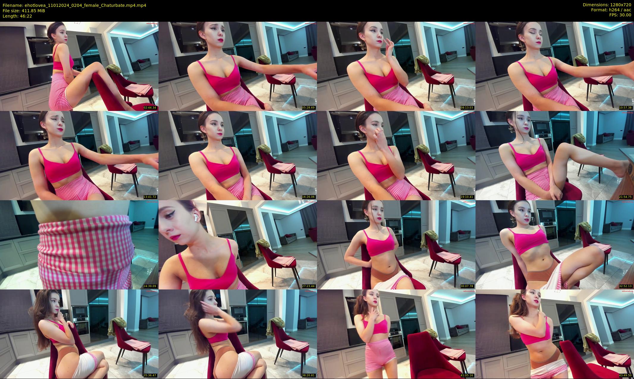 ehotlovea — 47 minute Chaturbate female cam show recording, 720p, Jan 11, 2024