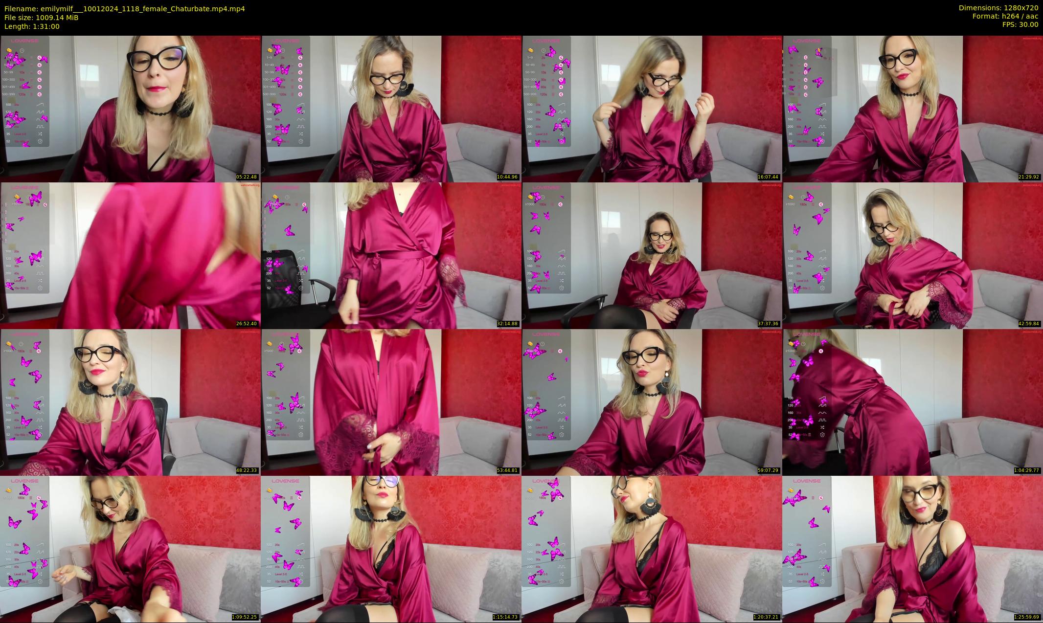 emilymilf__ — 91 minute Chaturbate female cam show recording, 720p, Jan 10, 2024