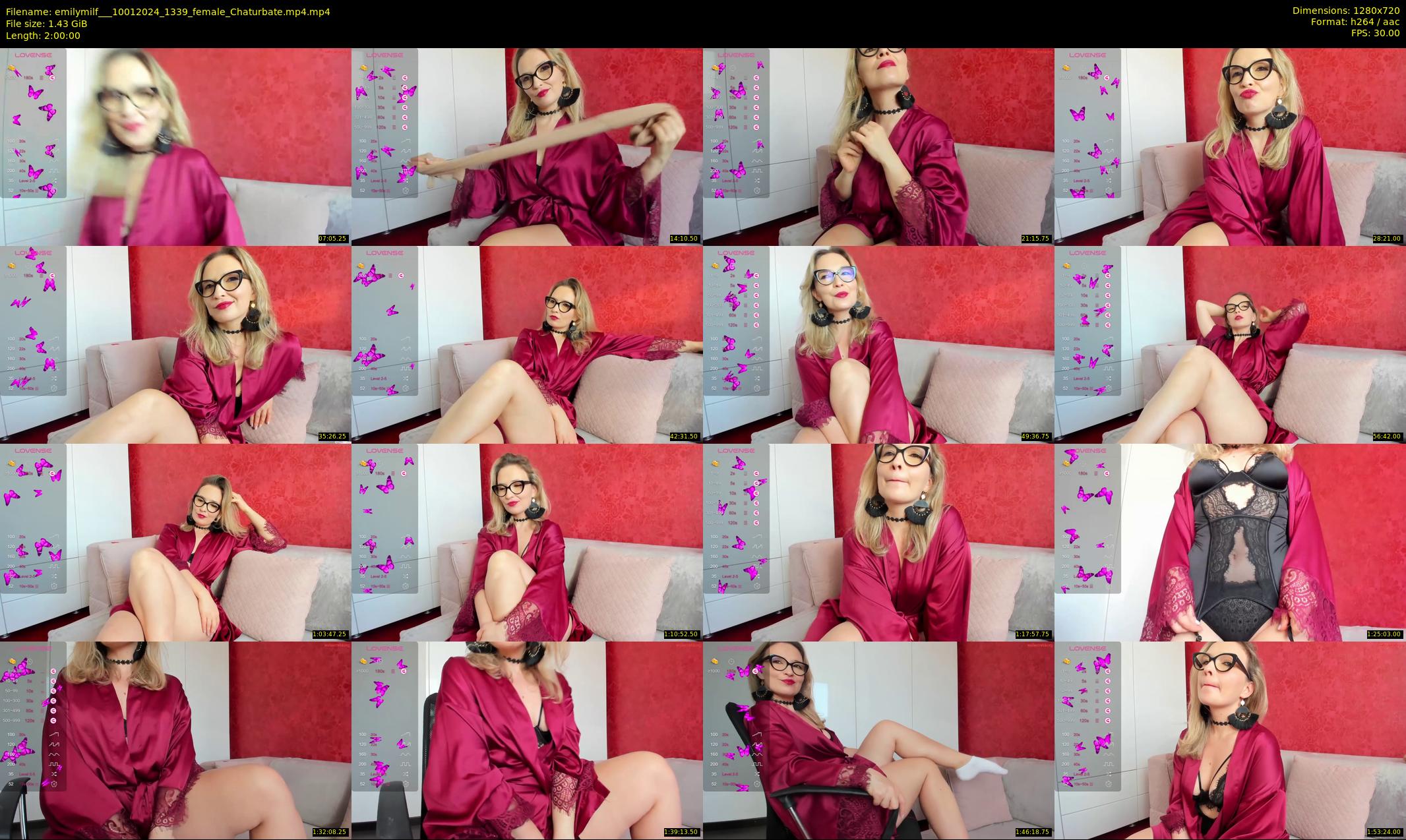 emilymilf__ — 120 minute Chaturbate female cam show recording, 720p, Jan 10, 2024