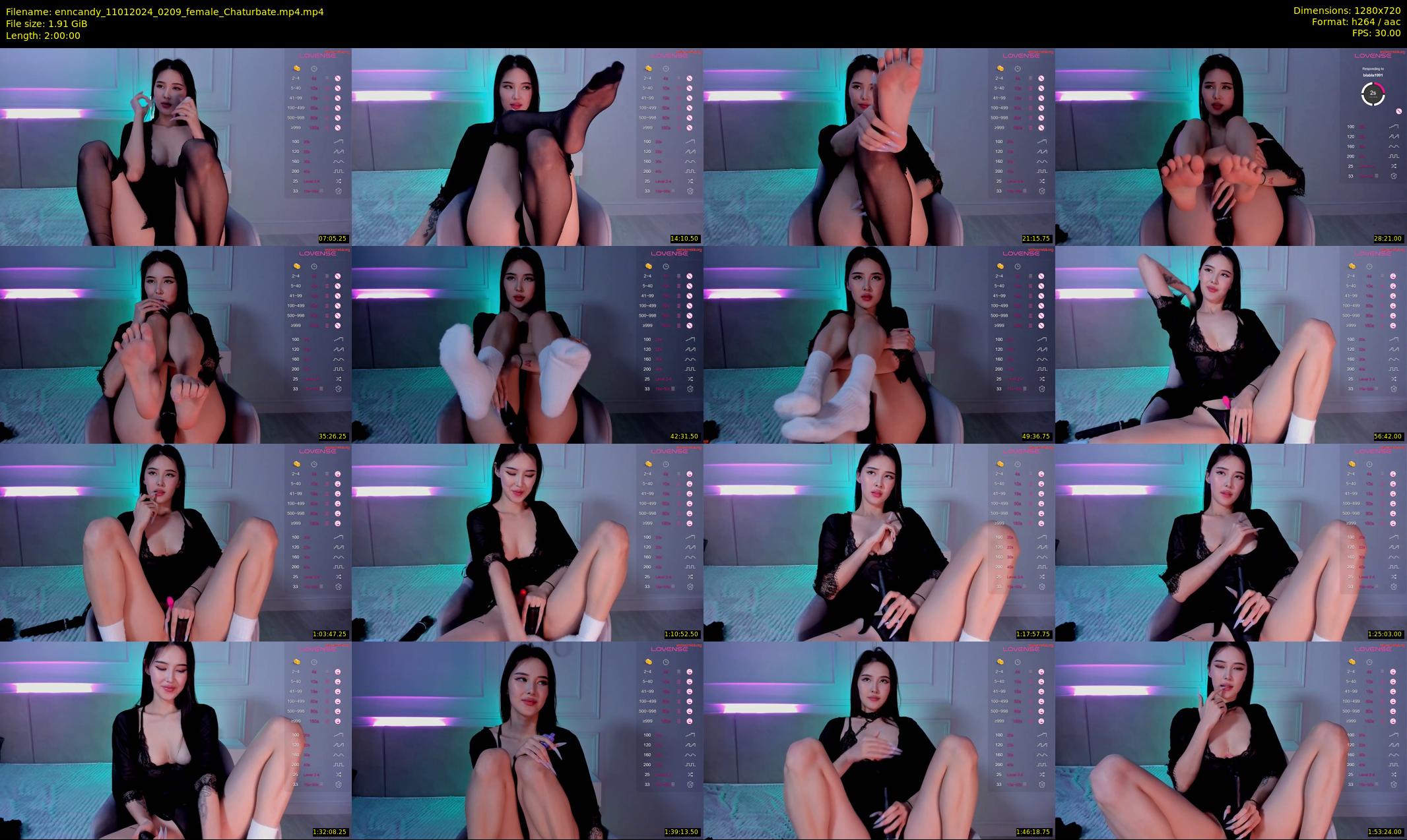enncandy — 120 minute Chaturbate female cam show recording, 720p, Jan 11, 2024