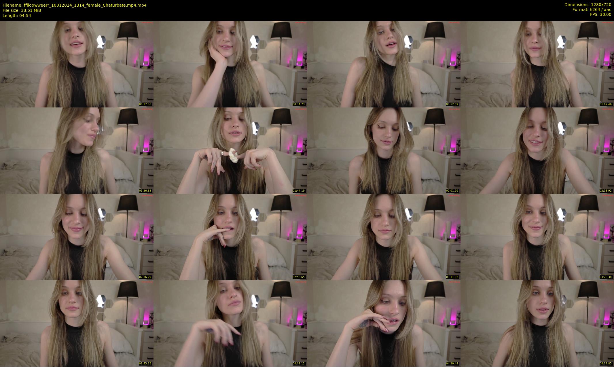 fflloowweerr — 5 minute Chaturbate couple cam show recording, 720p, Jan 10, 2024