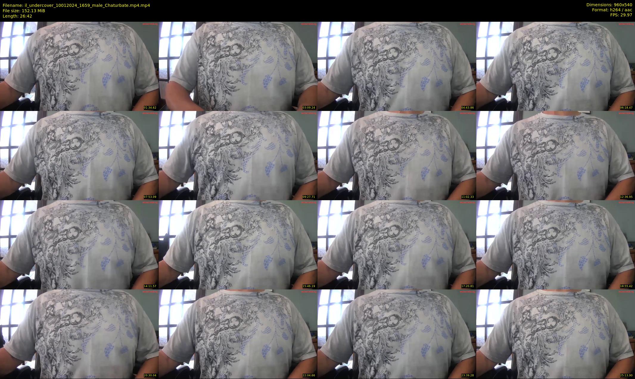 il_undercover — 27 minute Chaturbate male cam show recording, 480p, Jan 10, 2024