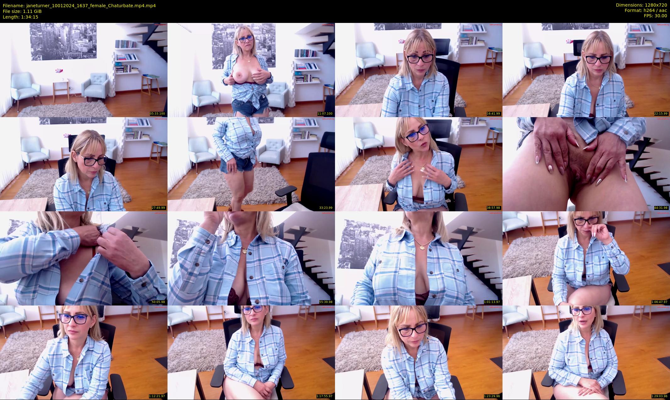 janeturner — 95 minute Chaturbate female cam show recording, 720p, Jan 10, 2024