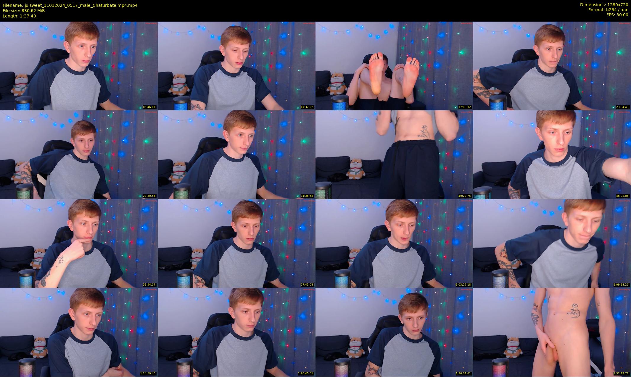 julsweet — 98 minute Chaturbate male cam show recording, 720p, Jan 11, 2024