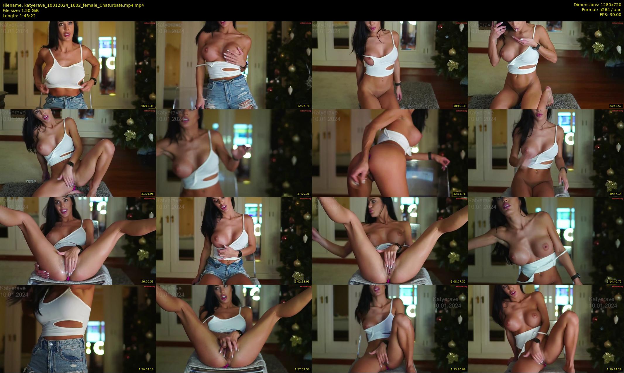 katyerave — 106 minute Chaturbate female cam show recording, 720p, Jan 10, 2024