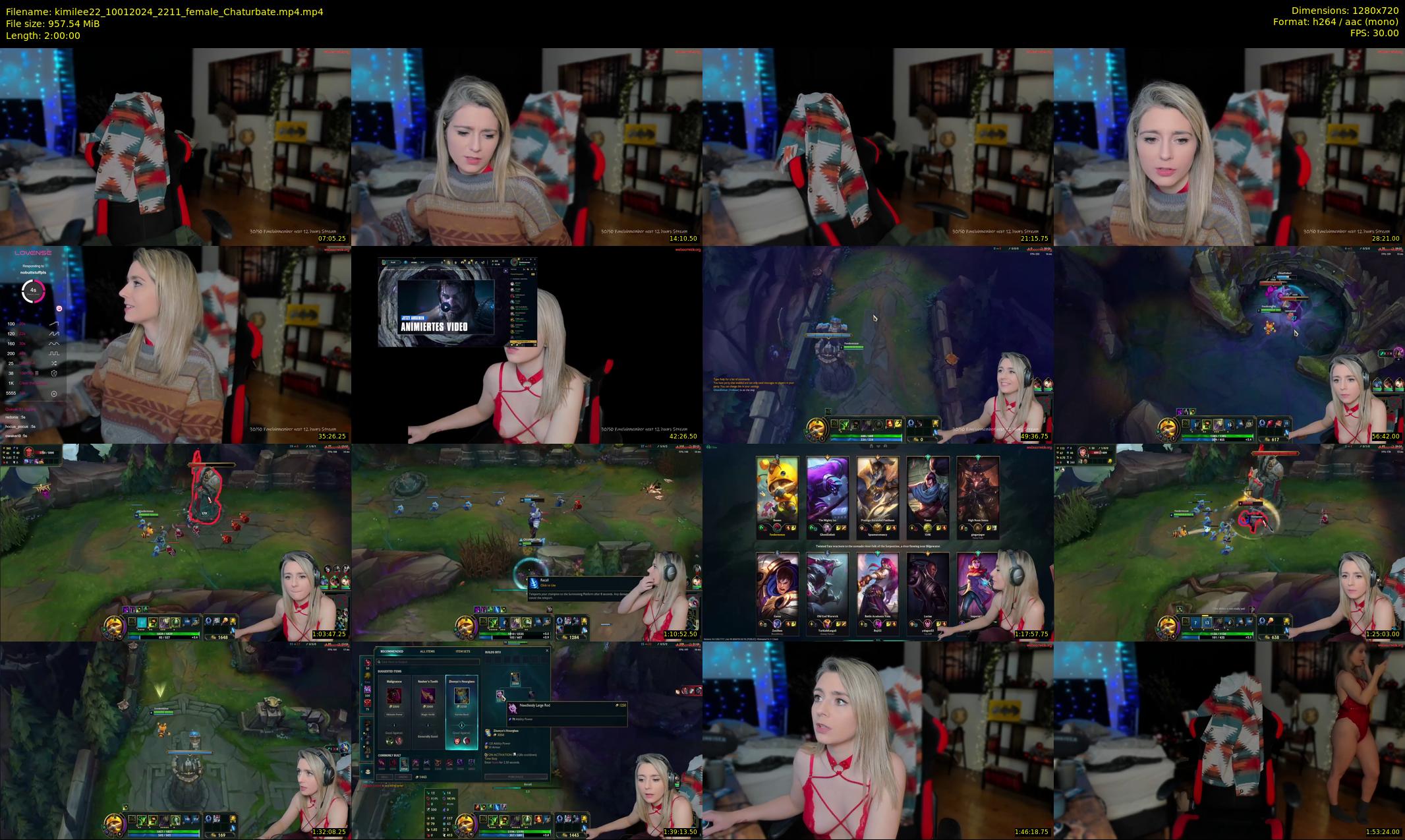 kimilee22 — 120 minute Chaturbate female cam show recording, 720p, Jan 10, 2024