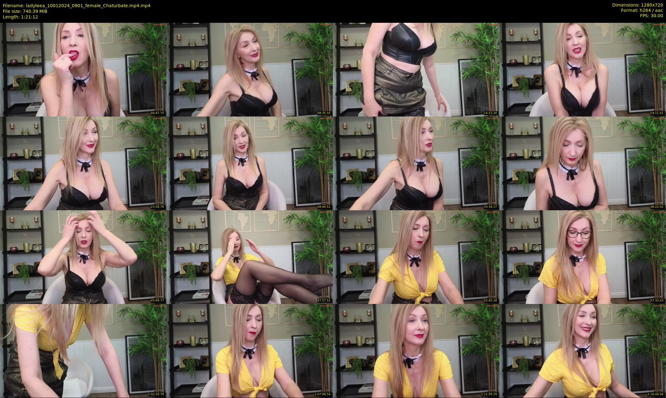 ladyleea — 82 minute Chaturbate female cam show recording, 720p, Jan 10, 2024