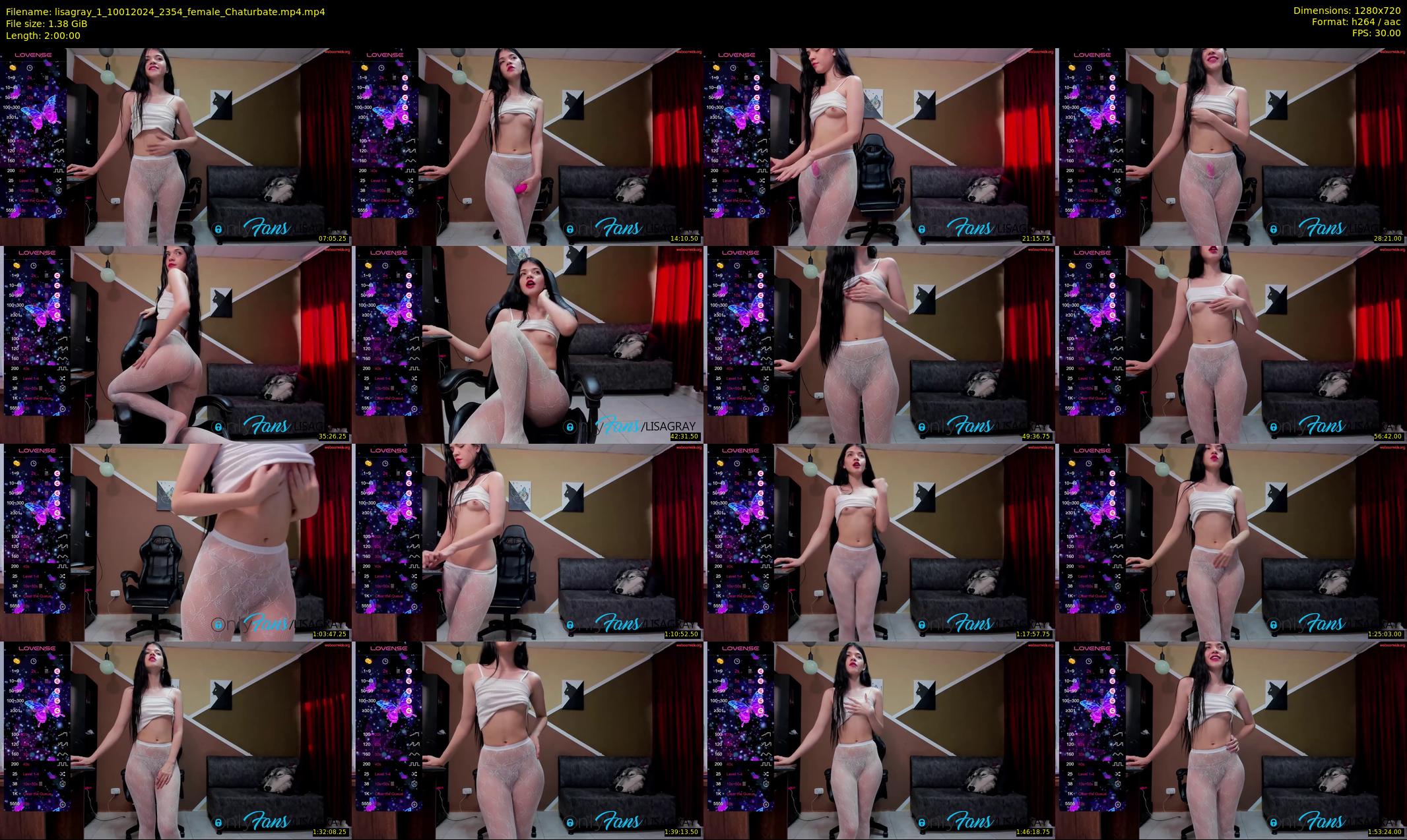 lisagray_1 — 120 minute Chaturbate female cam show recording, 720p, Jan 10, 2024