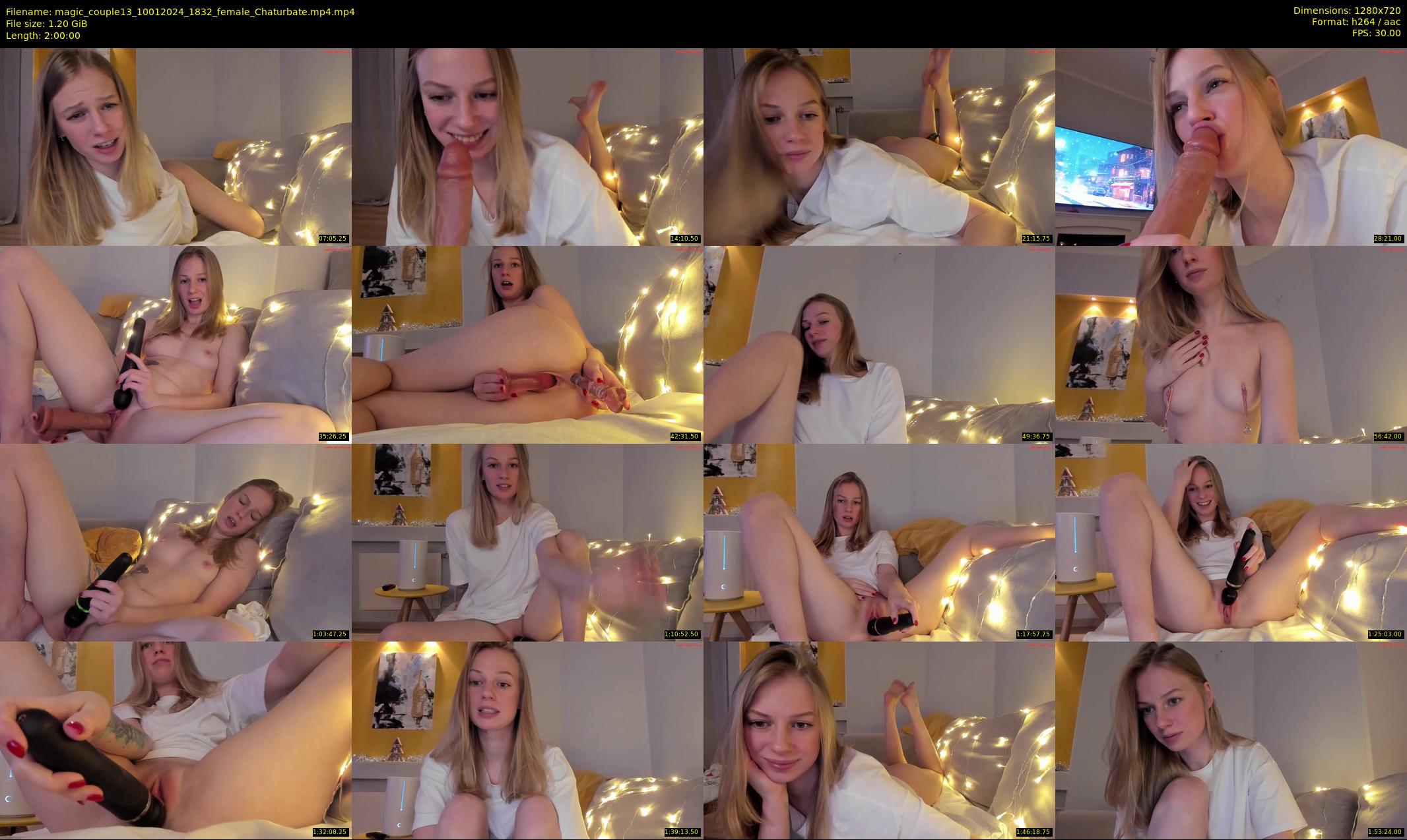 magic_couple13 — 120 minute Chaturbate couple cam show recording, 720p, Jan 10, 2024