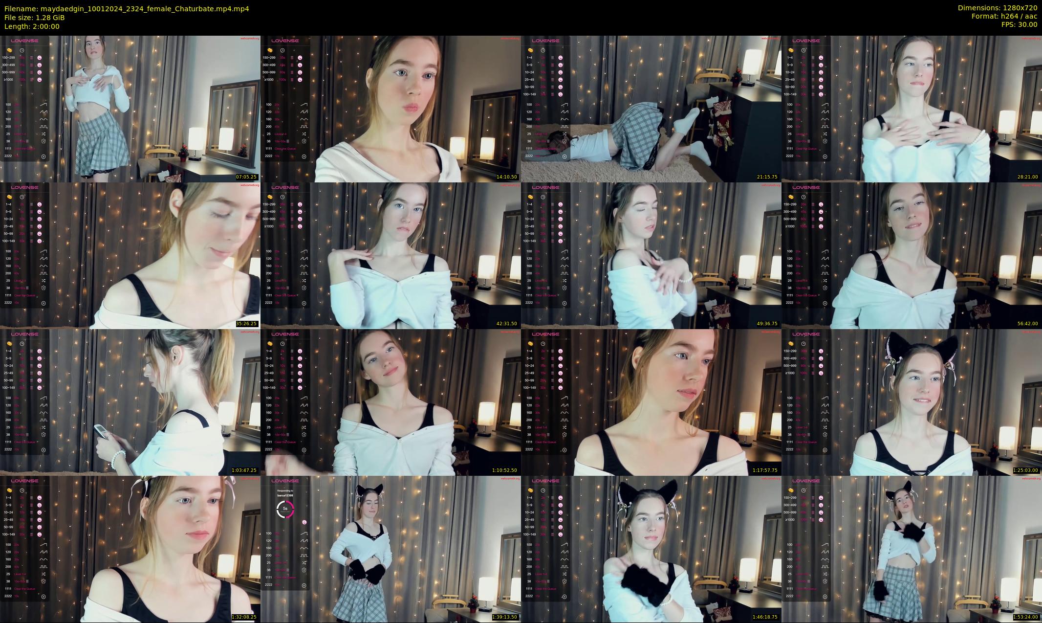 maydaedgin — 120 minute Chaturbate female cam show recording, 720p, Jan 10, 2024