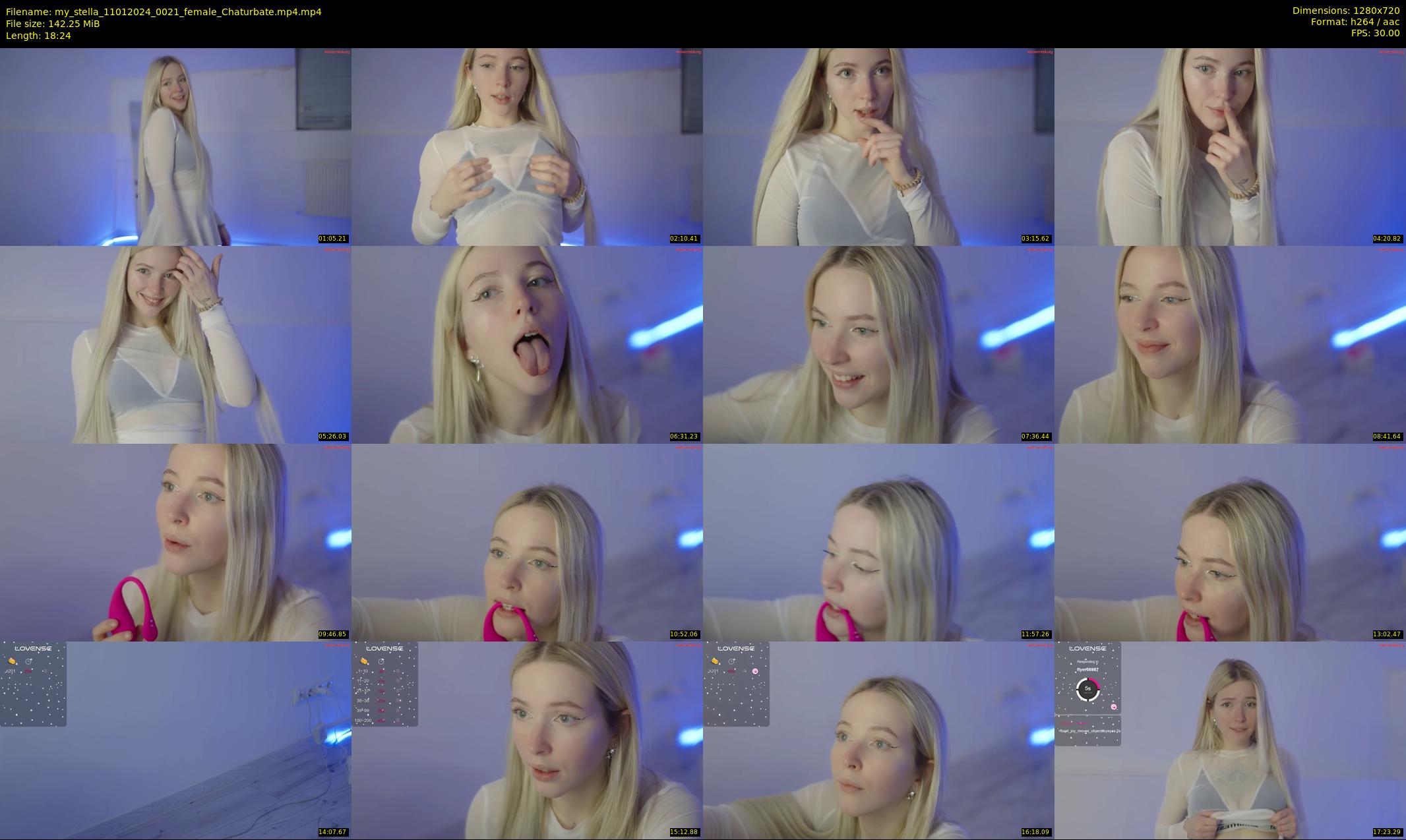 my_stella — 19 minute Chaturbate female cam show recording, 720p, Jan 11, 2024